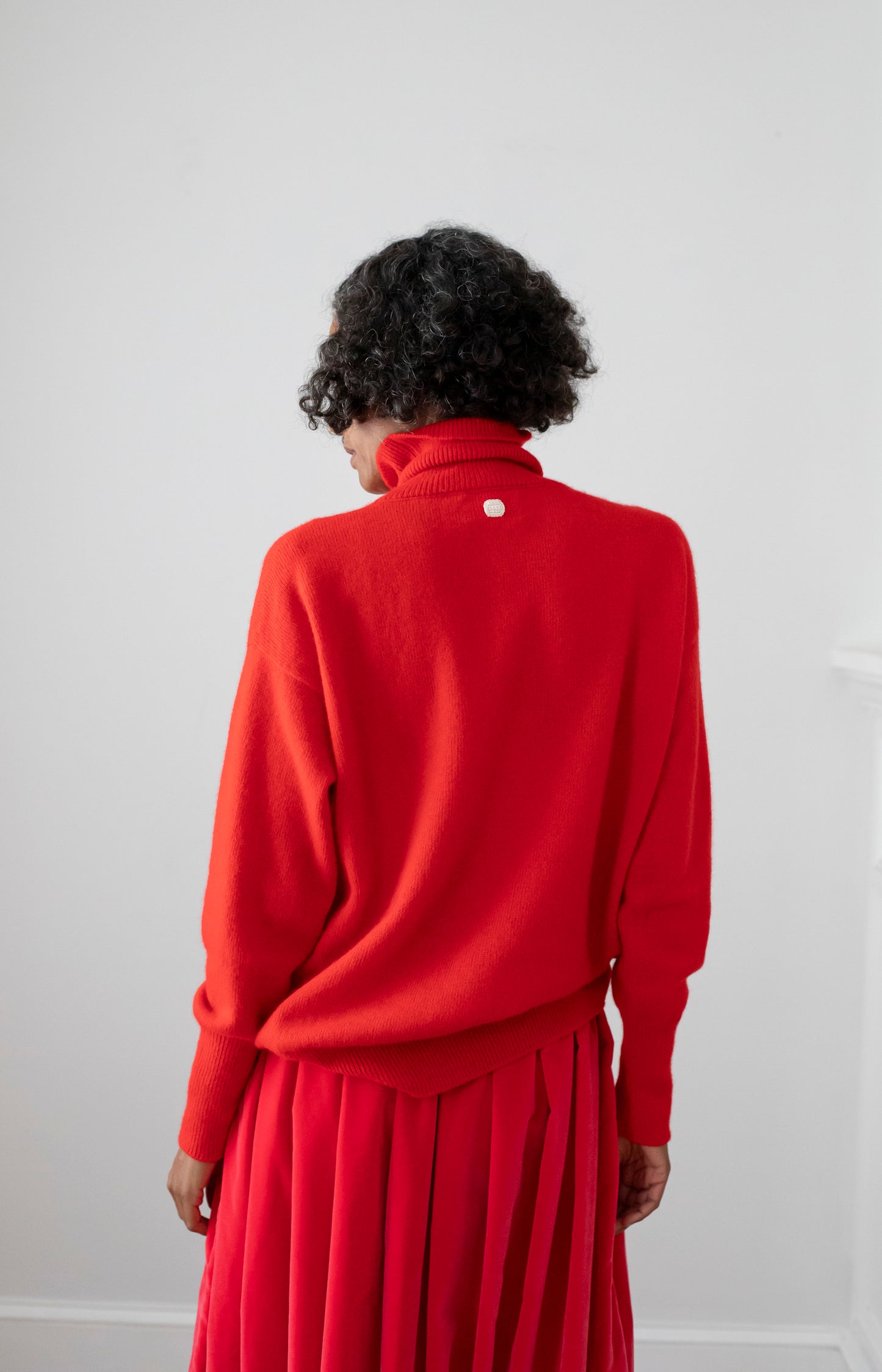 Red Tersilla Turtleneck Sweater