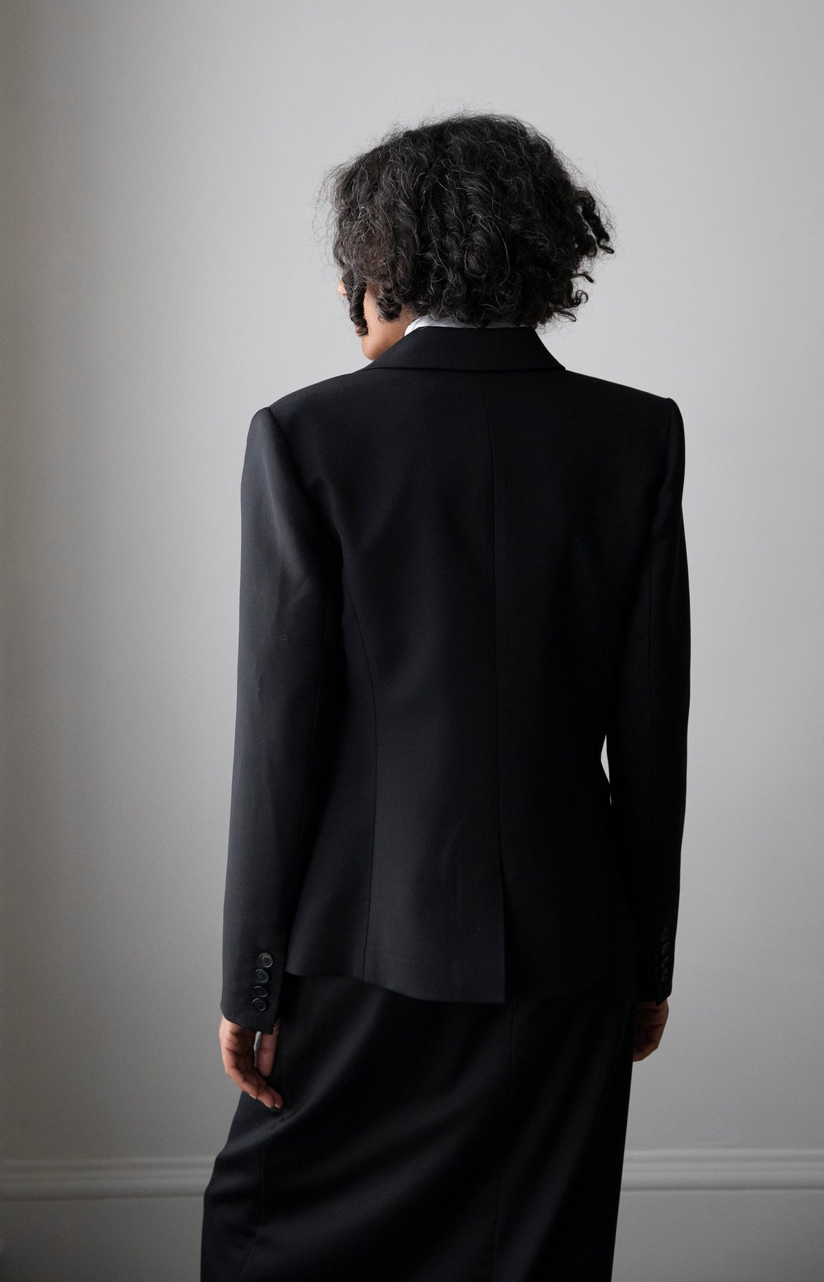 Black Button Up Blazer