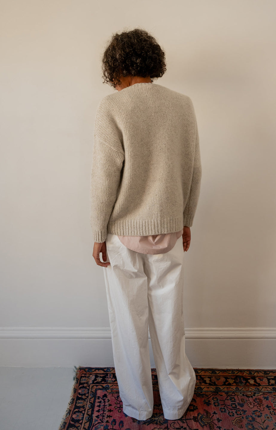 Greige Chunky Sweater