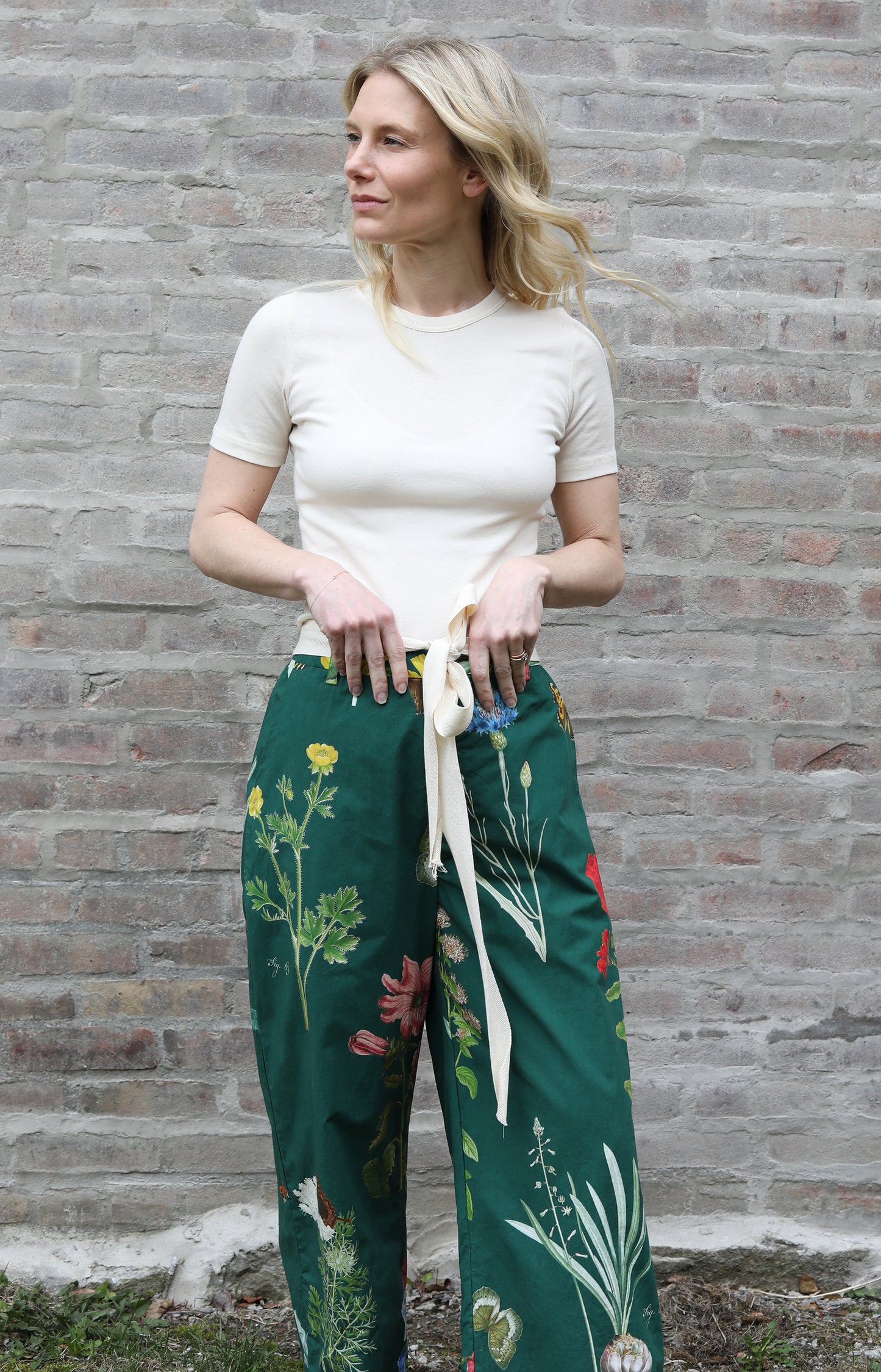 Jardin Vert Summer Pants