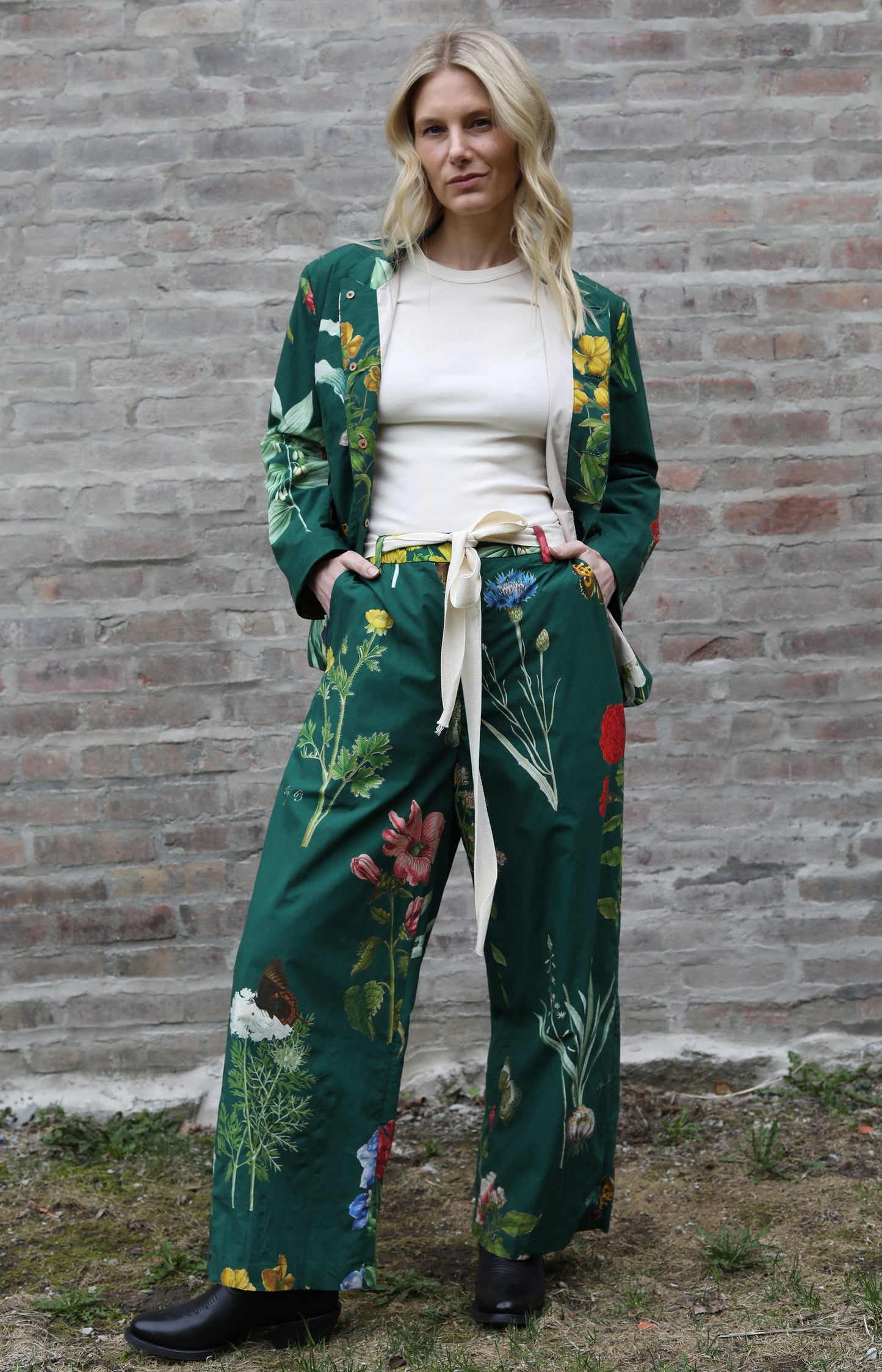 Jardin Vert Summer Pants
