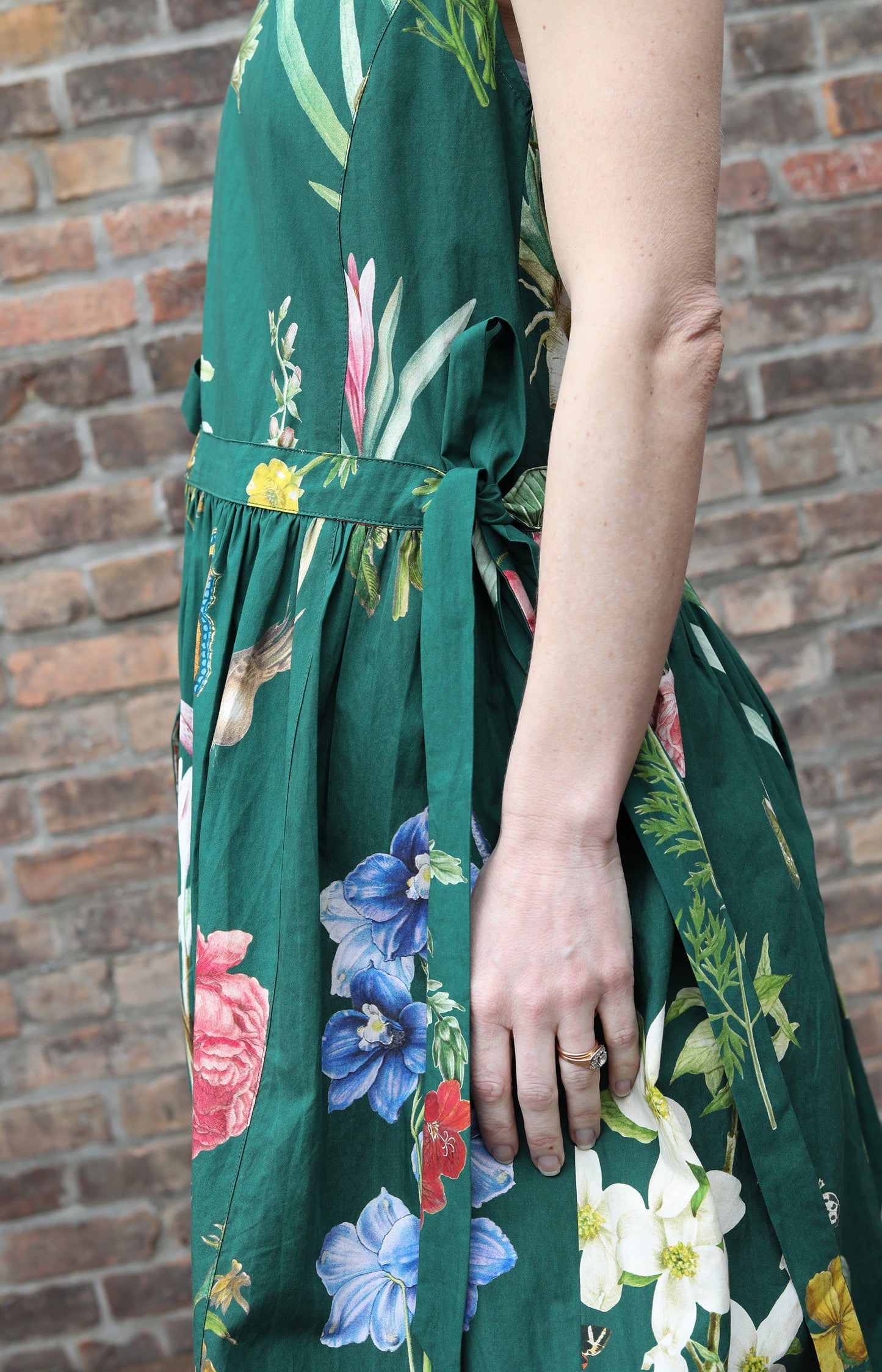 Jardin Vert Balloon Dress
