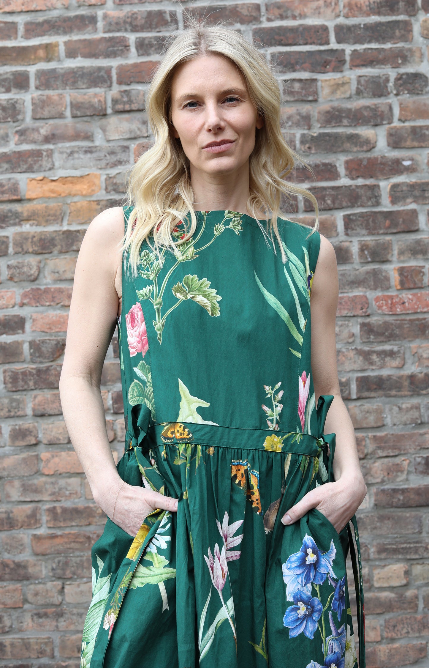 Jardin Vert Balloon Dress