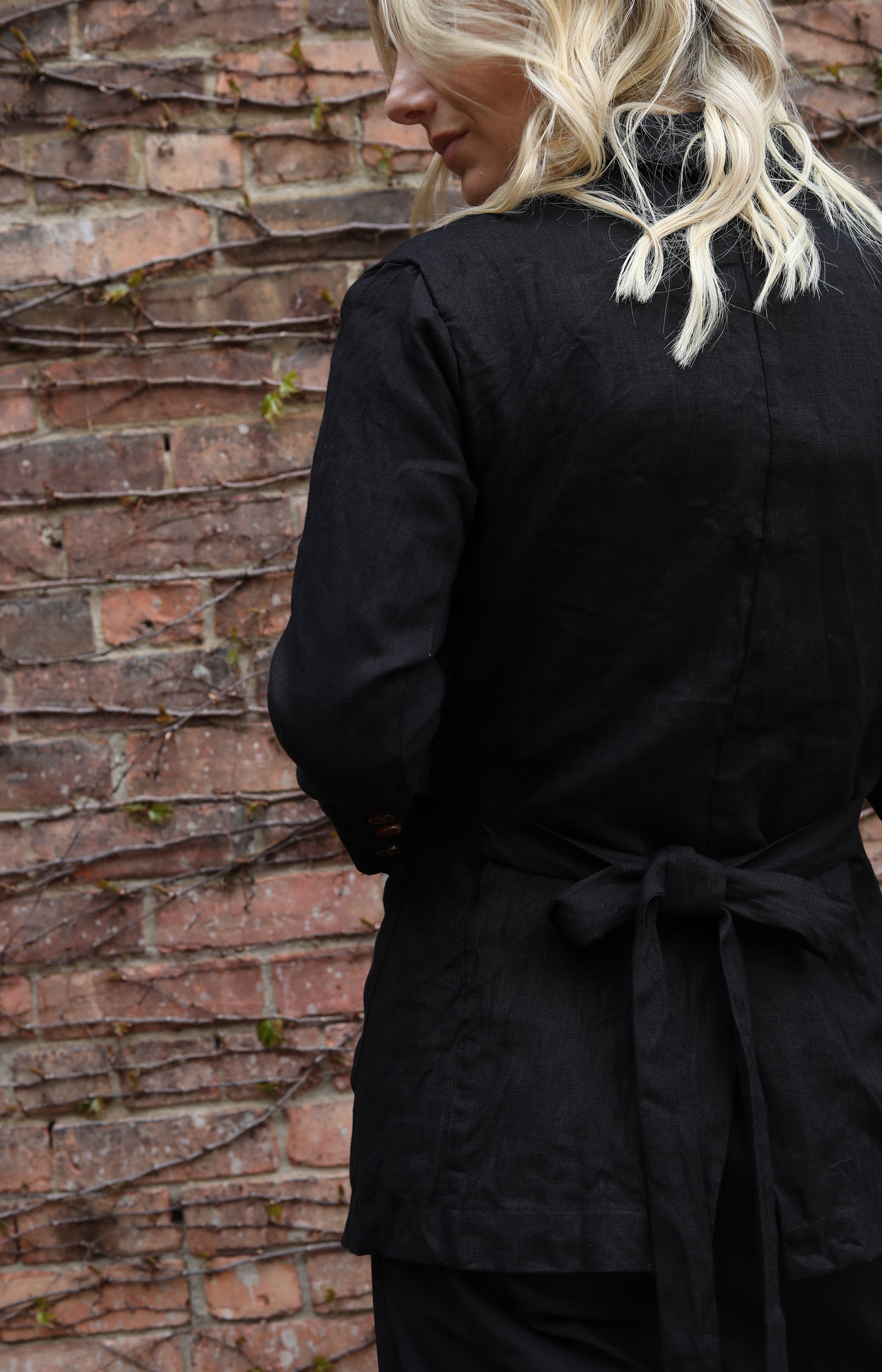 Black Three Pocket Blazer