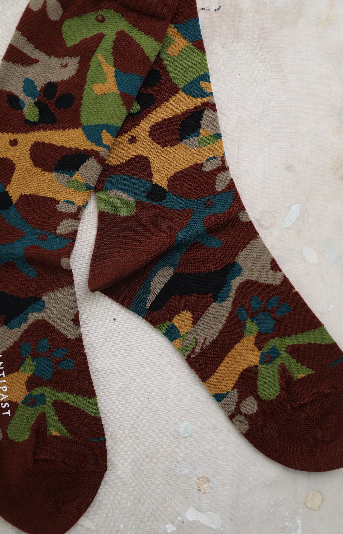 Brown One+One Socks