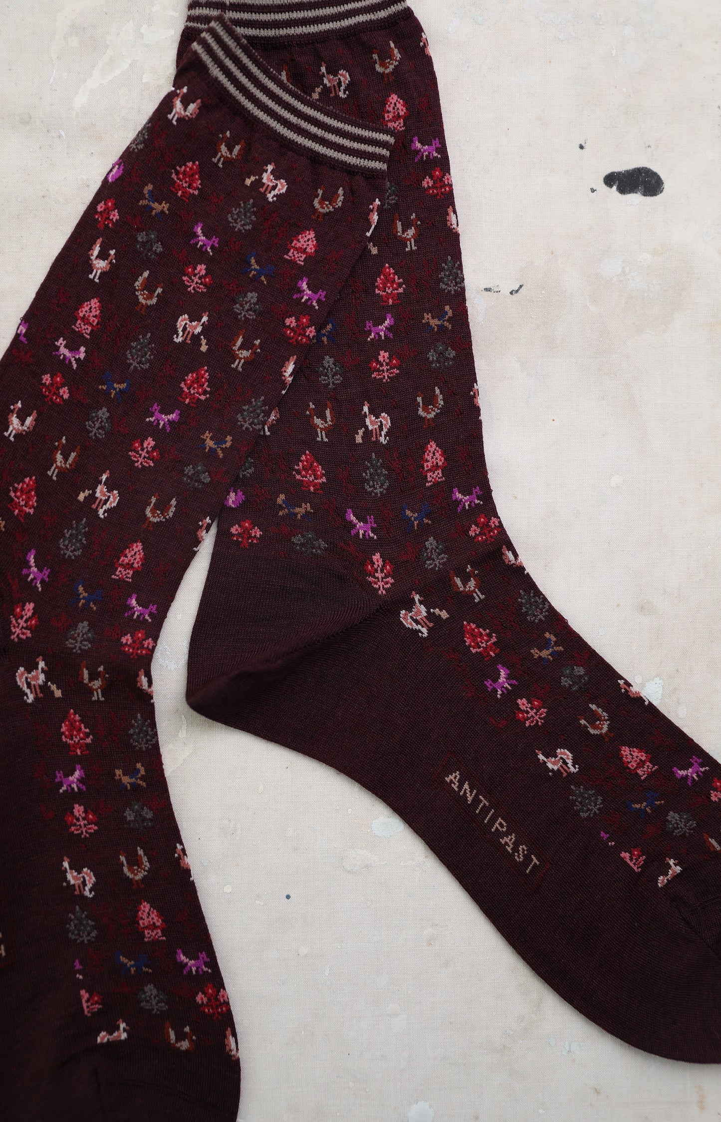 Wine Forest Mate Socks