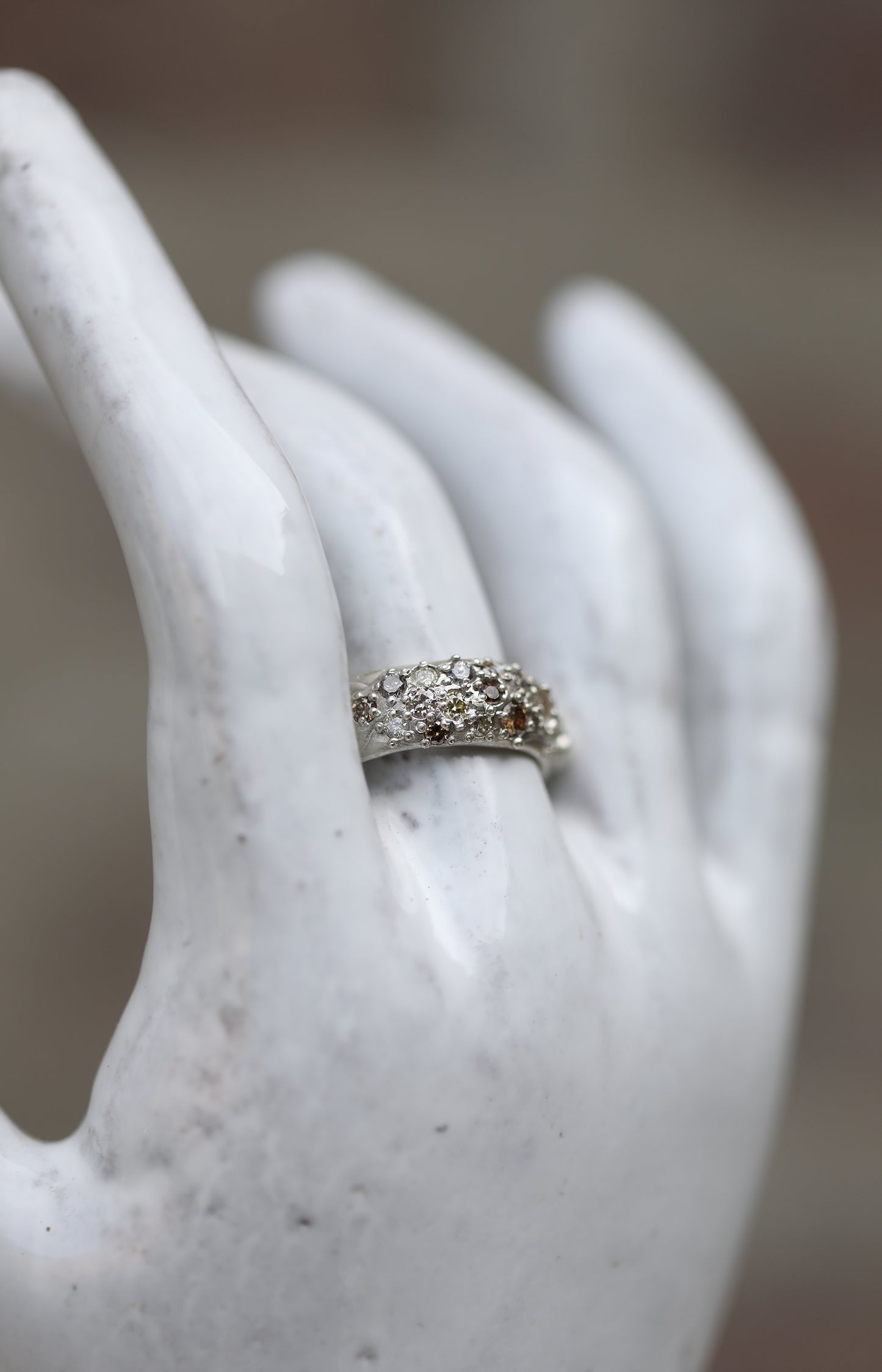 Silver & Diamonds Ring