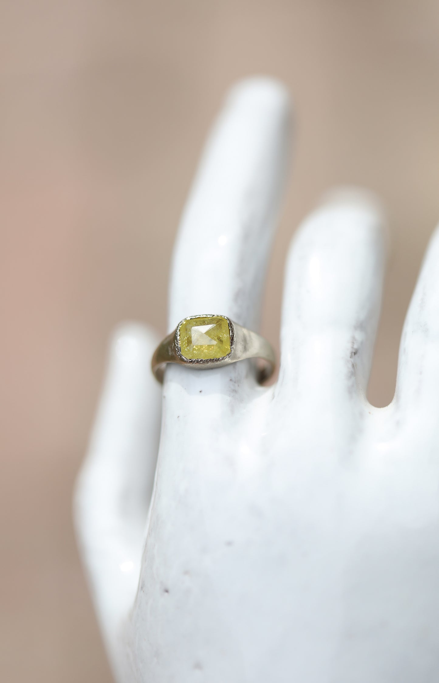 White Gold Diamond Ring