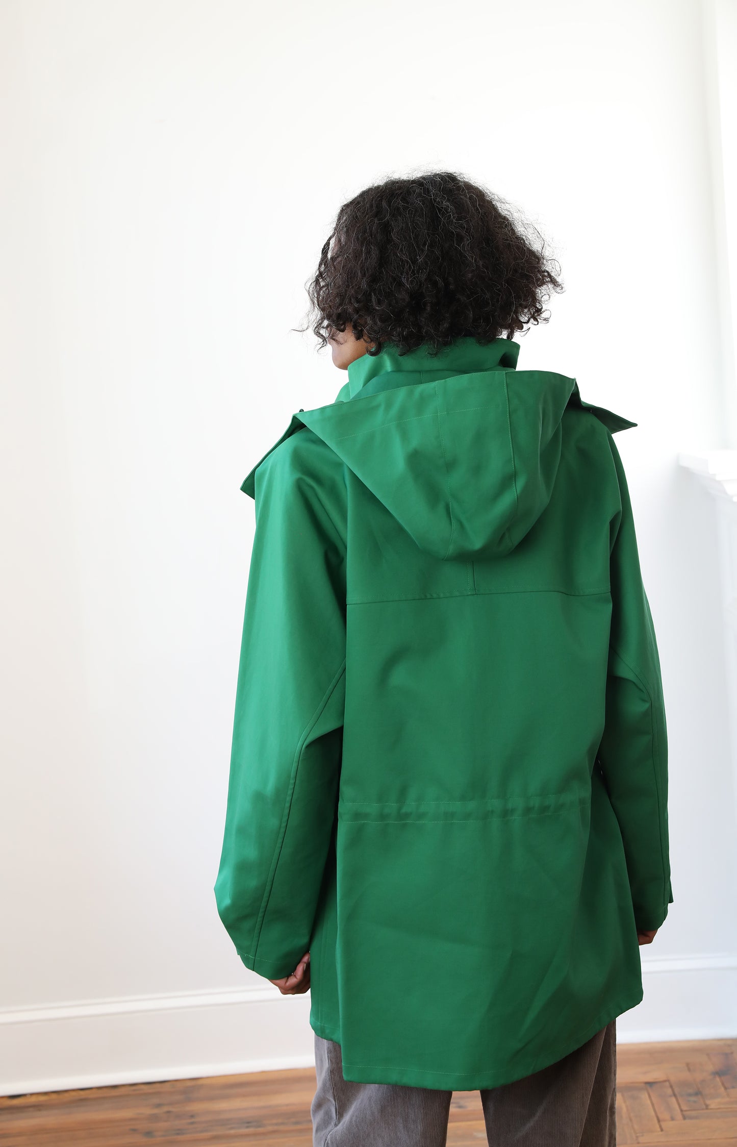 High-density Bonded Cotton Gabardine Blouson