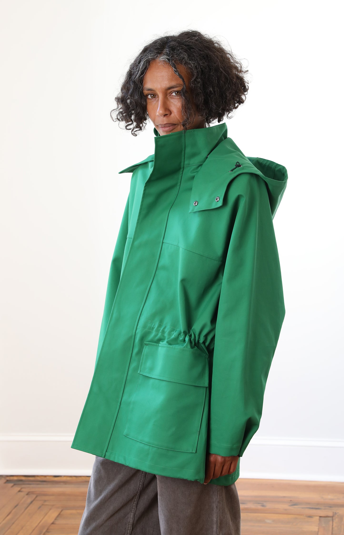 High-density Bonded Cotton Gabardine Blouson