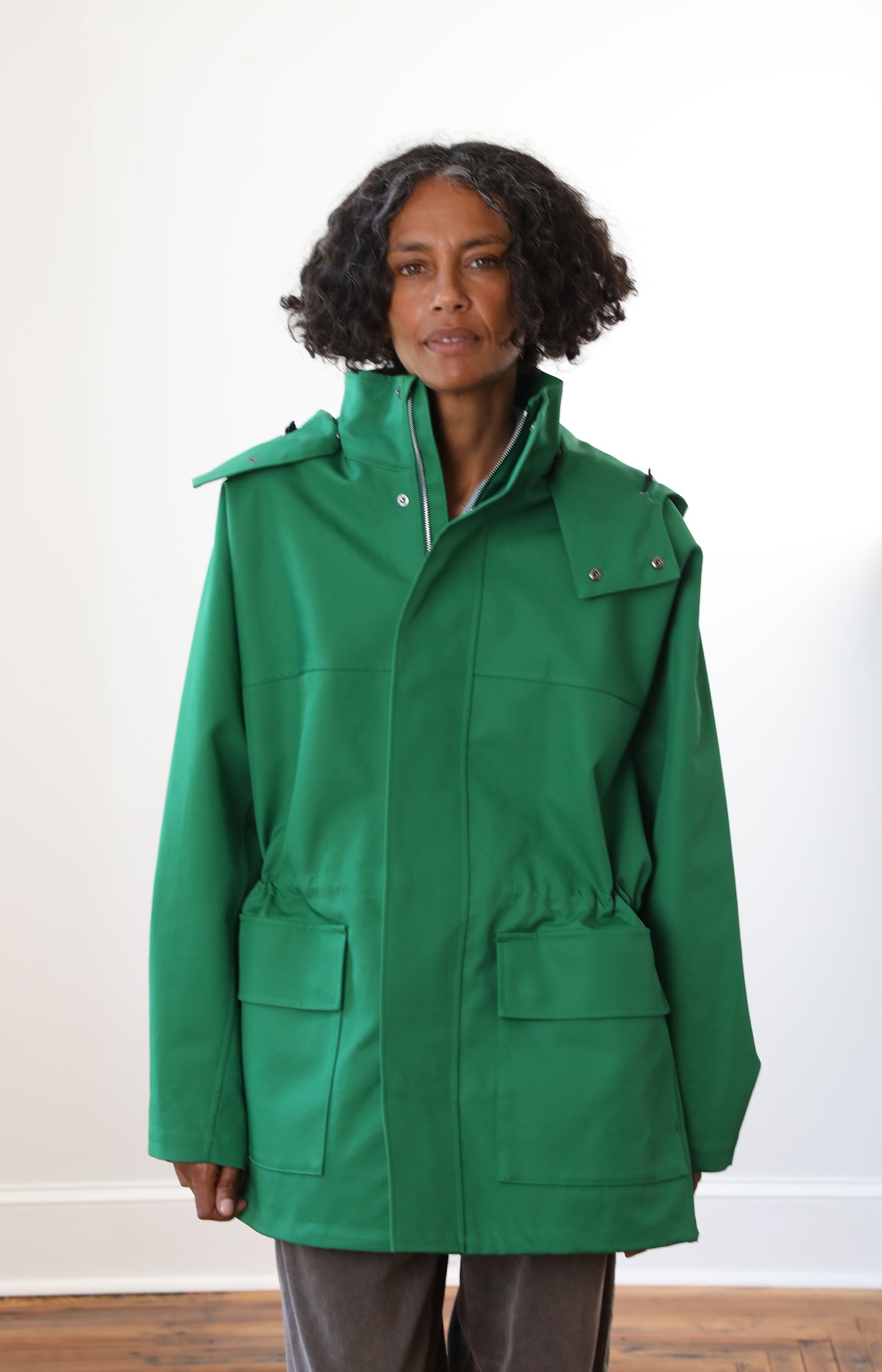High-density Bonded Cotton Gabardine Blouson