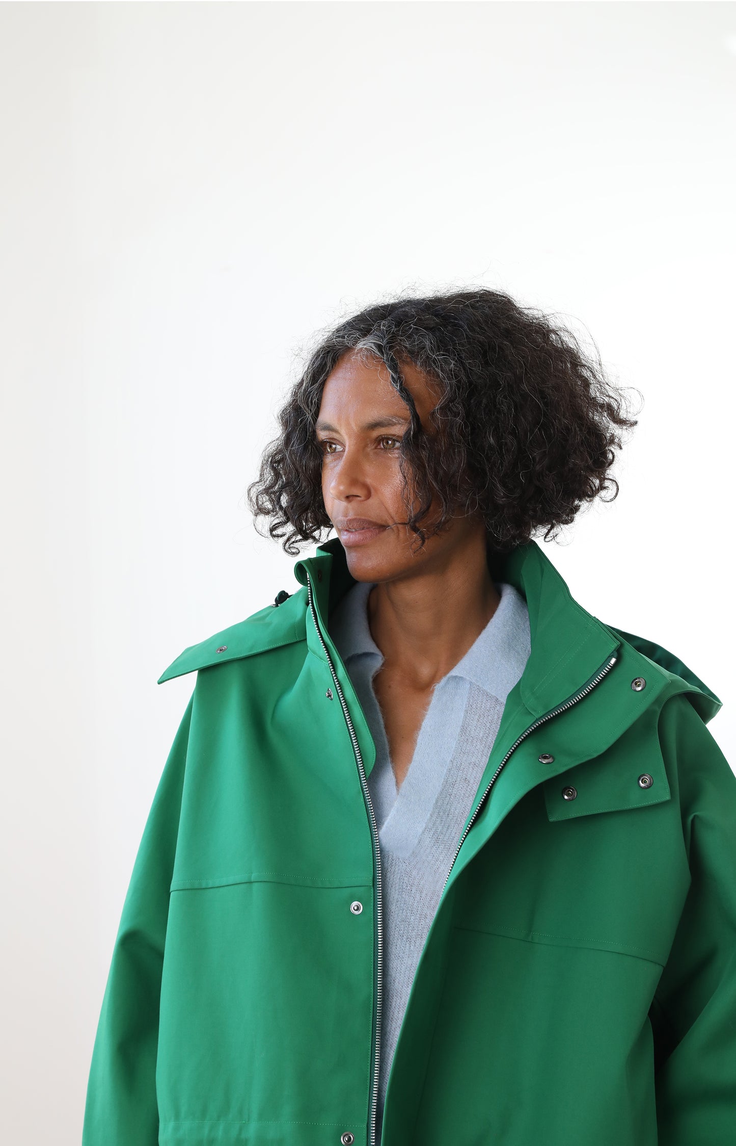 High-density Bonded Cotton Gabardine Blouson