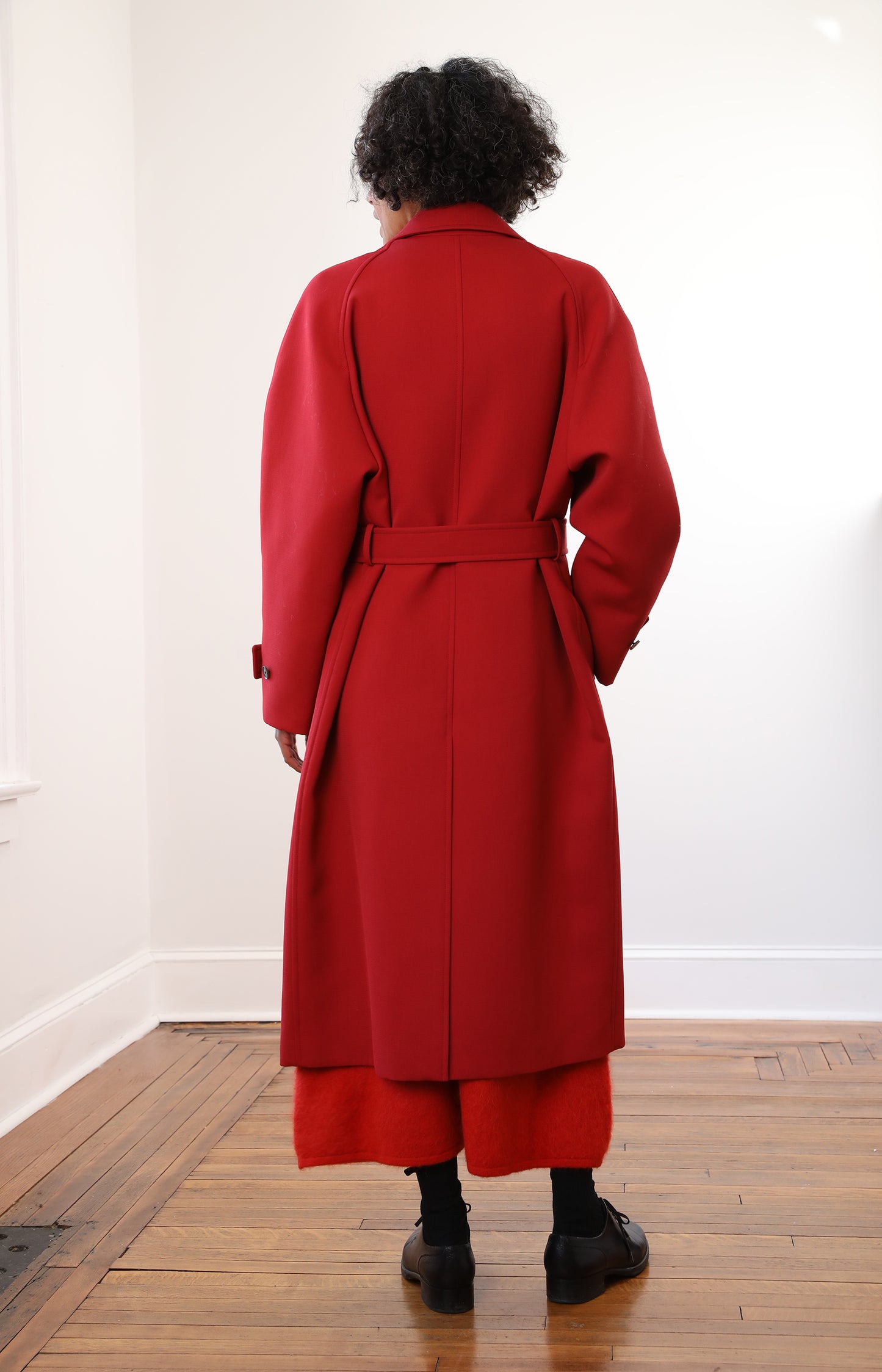 Twisted Double Cloth Coat