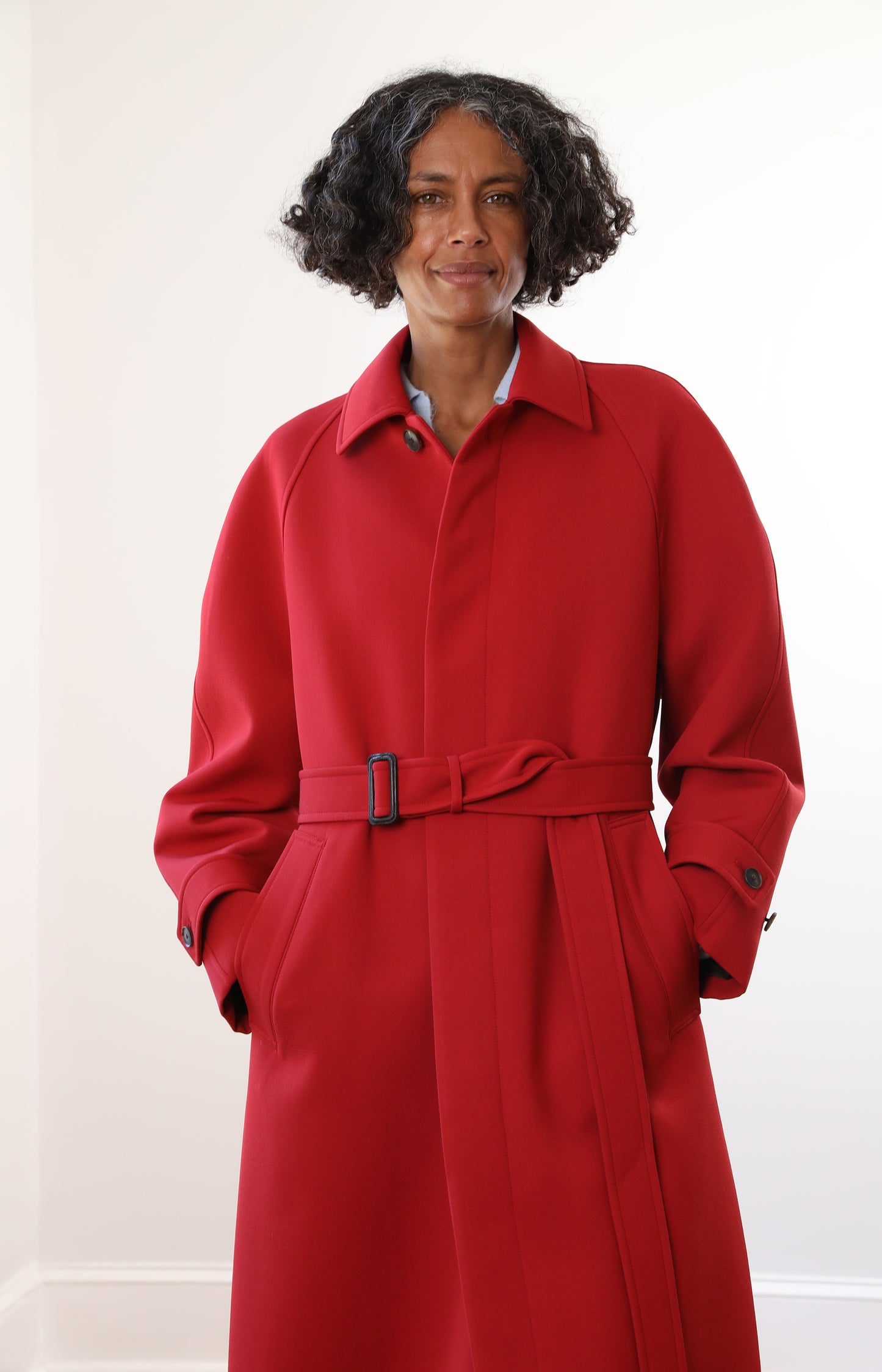 Twisted Double Cloth Coat