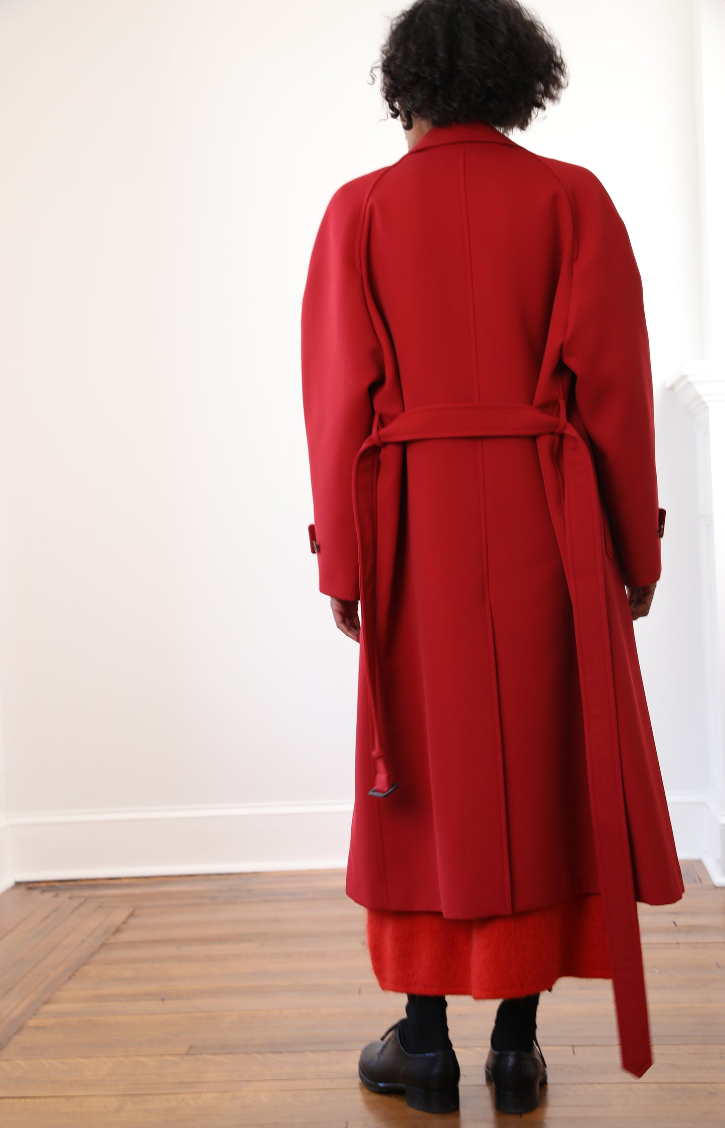Twisted Double Cloth Coat