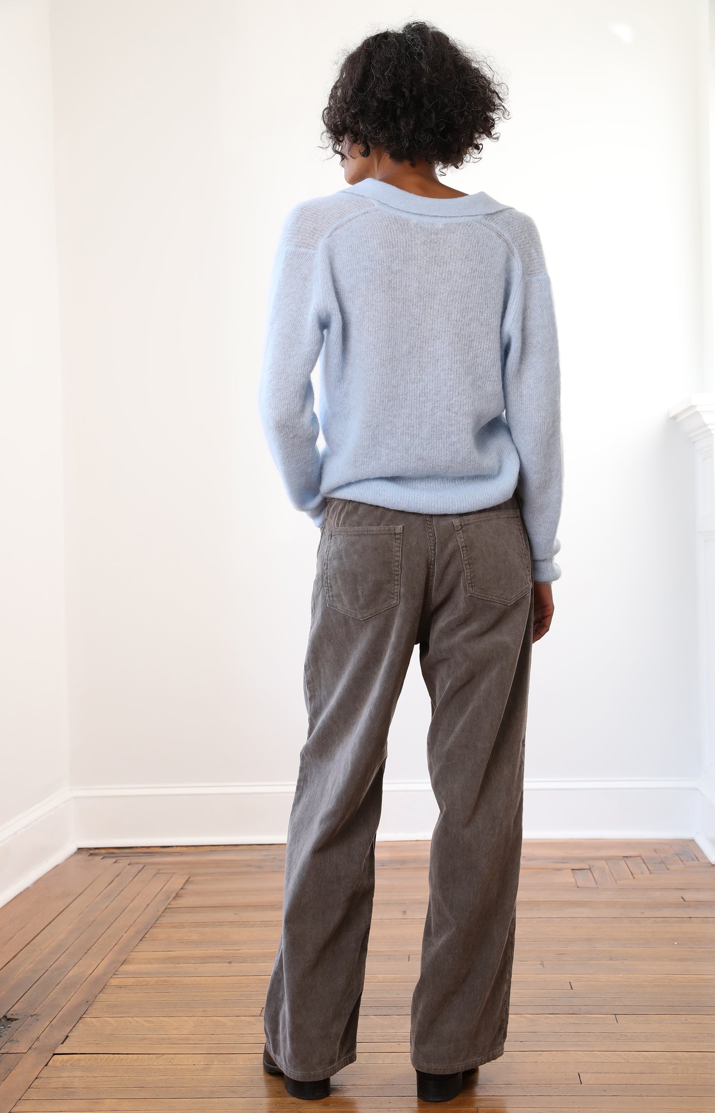 Pigment Dyed Finx Corduroy Wide Pants