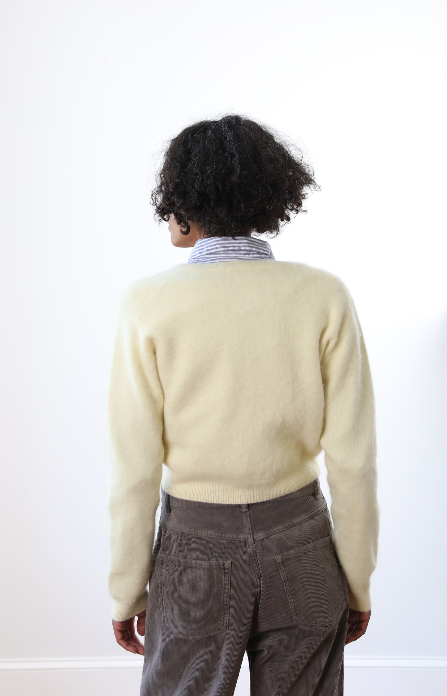 Pigment Dyed Finx Corduroy Wide Pants
