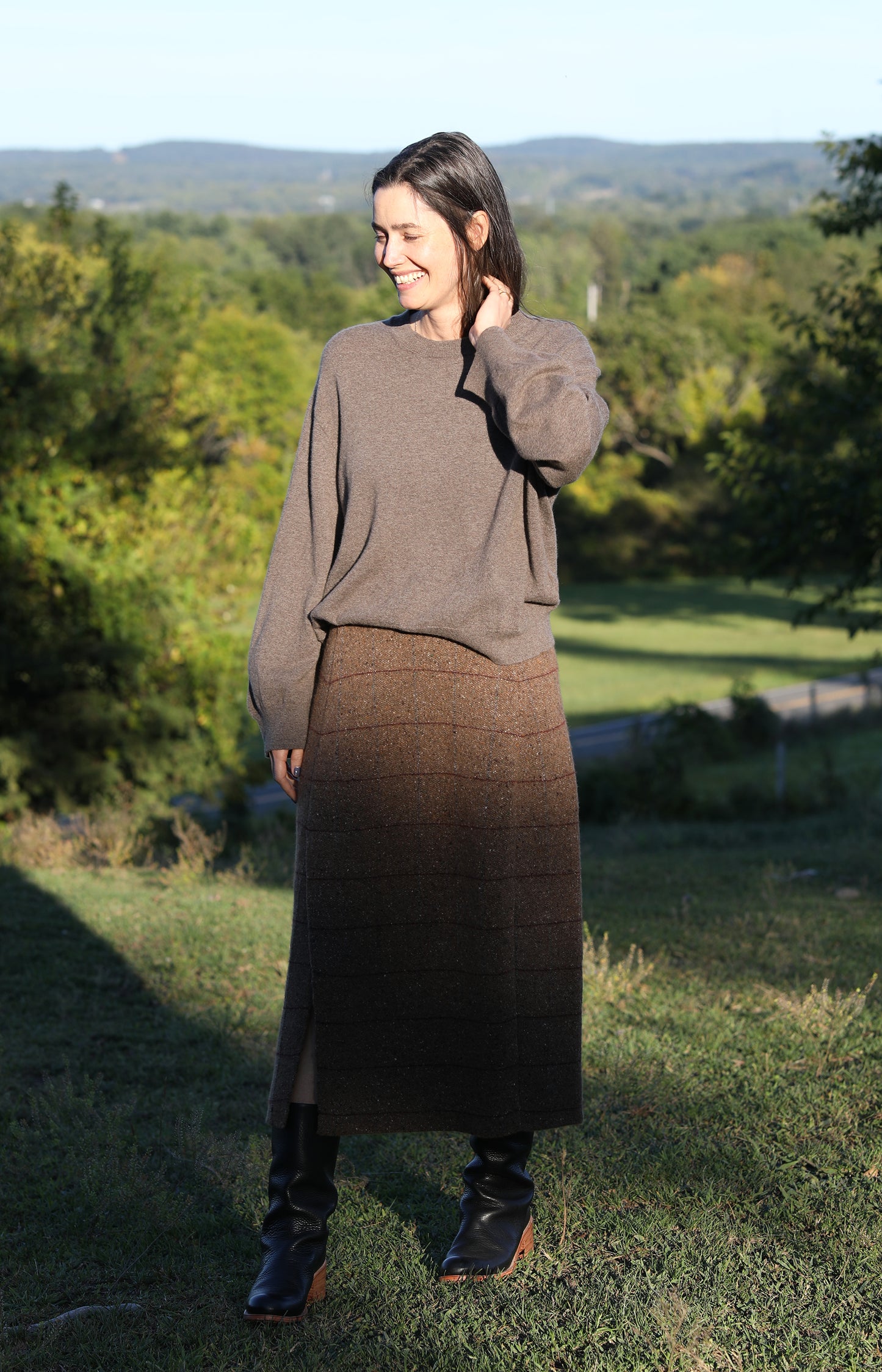 Taupe Nicety Sweater