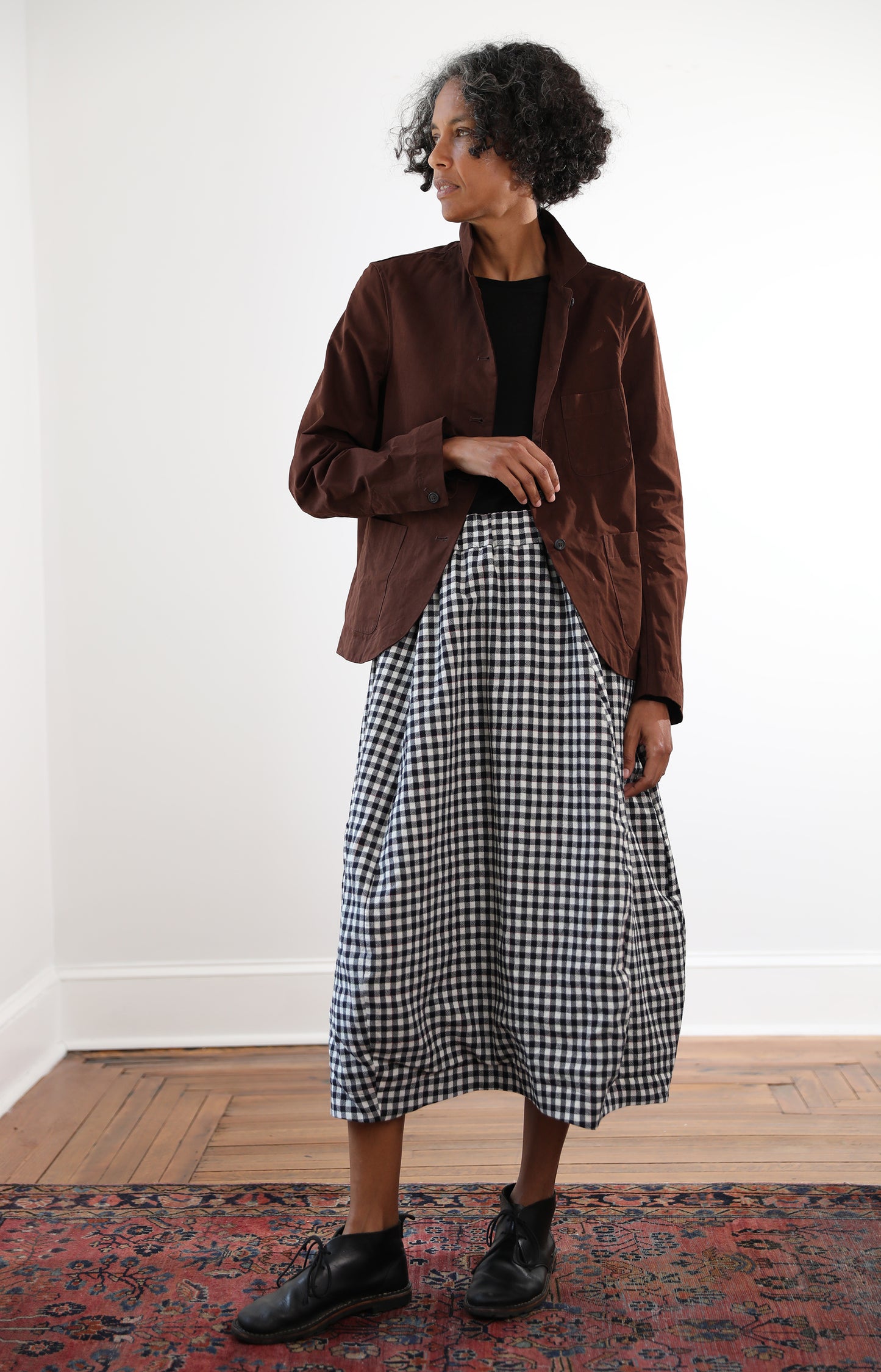 Check Carla Skirt