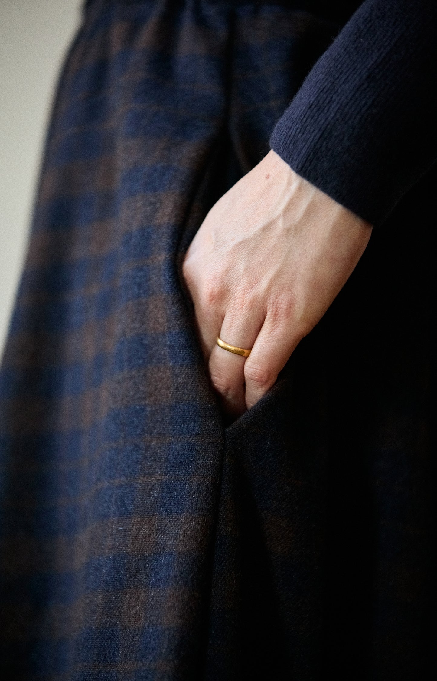 Cashmere Plaid Carla Skirt