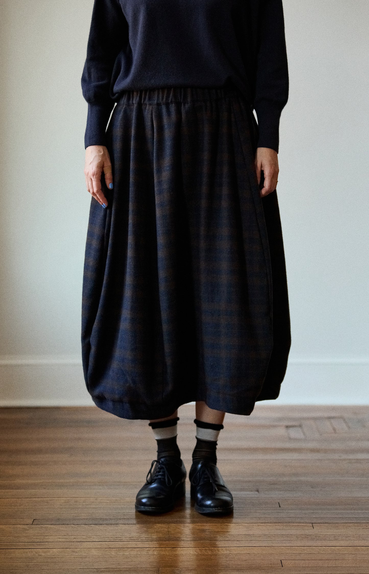 Cashmere Plaid Carla Skirt
