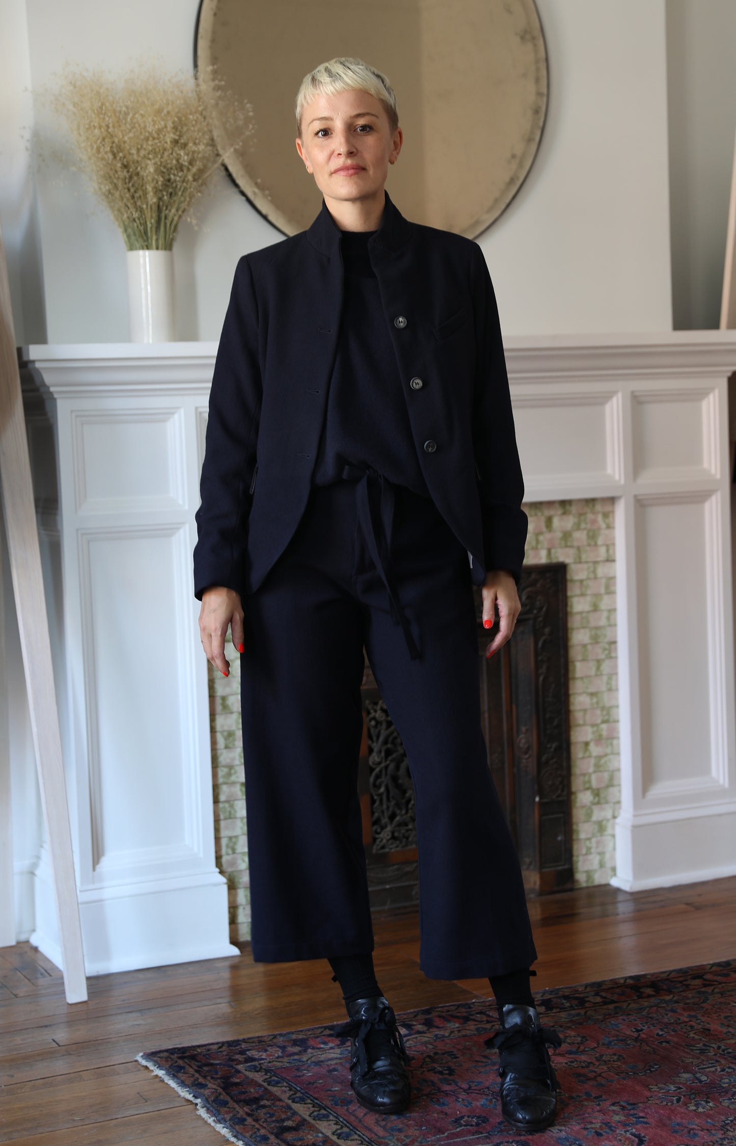 Navy Tyrol Jacket