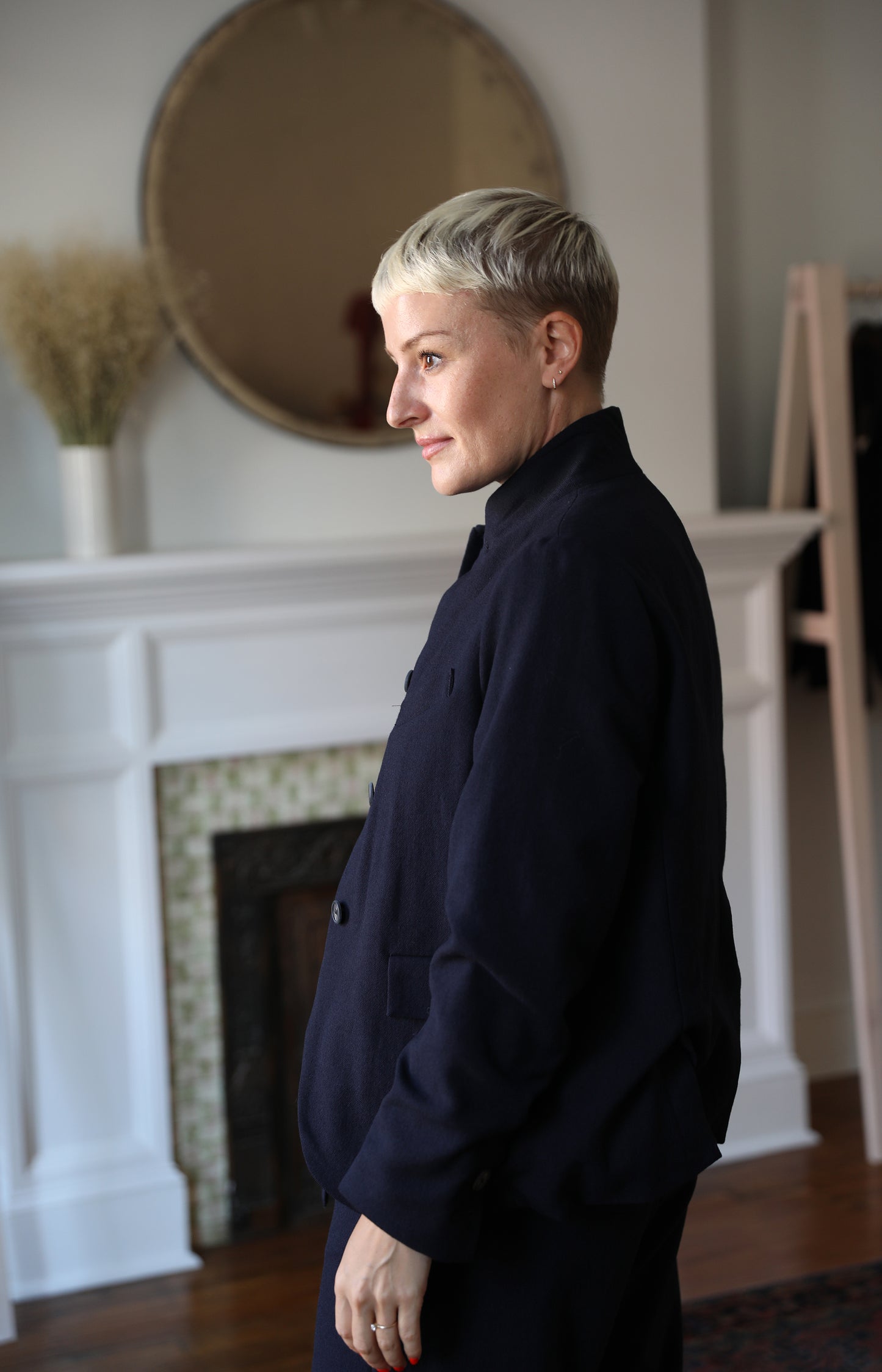 Navy Tyrol Jacket