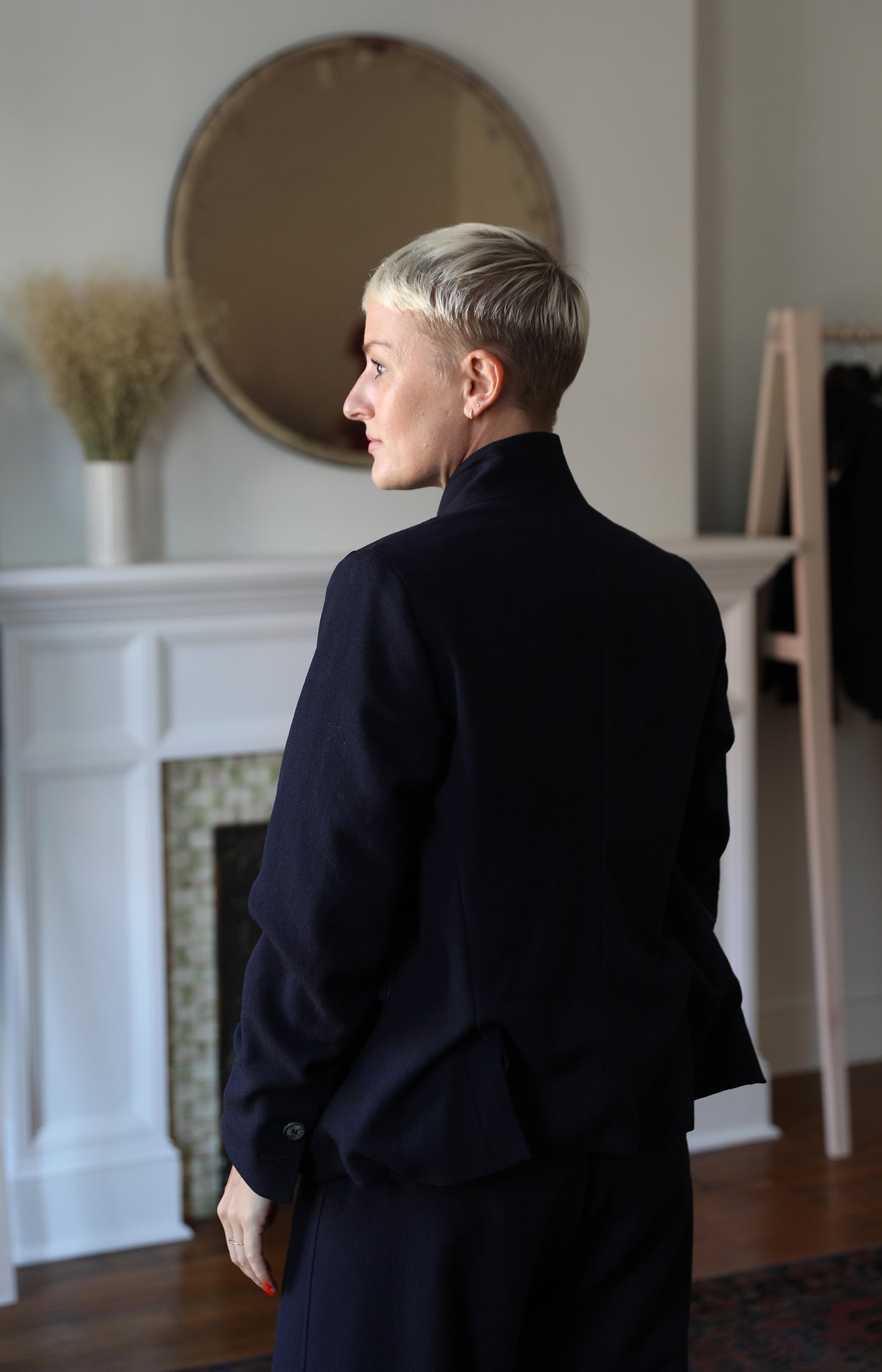 Navy Tyrol Jacket