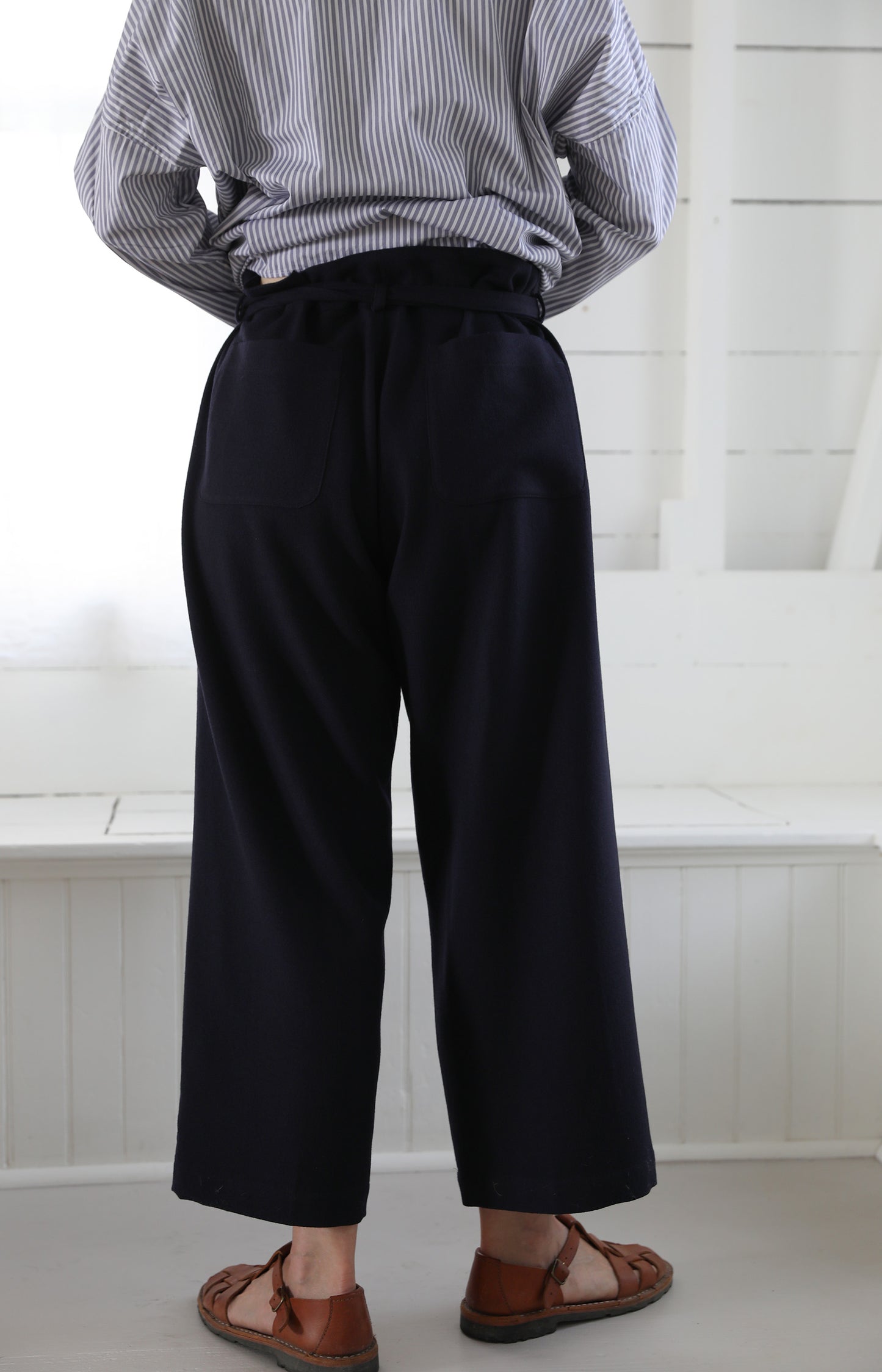 Navy Cloe Pants