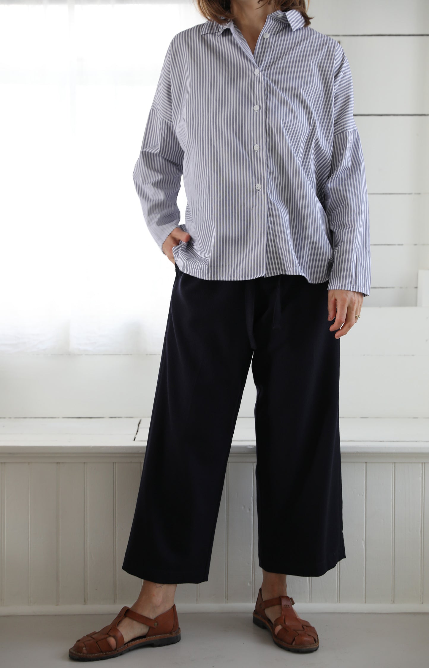 Navy Cloe Pants