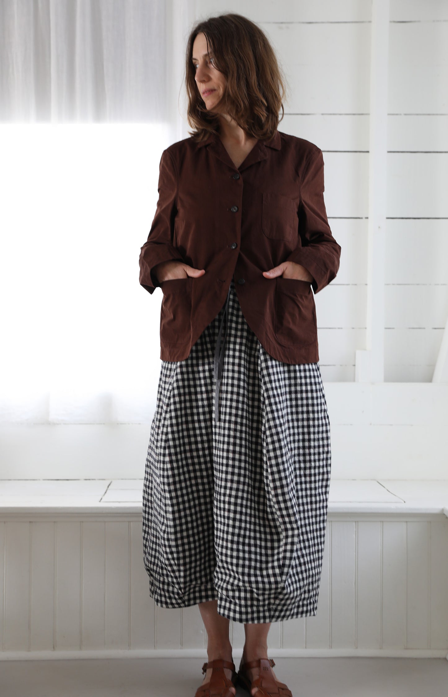 Check Carla Skirt