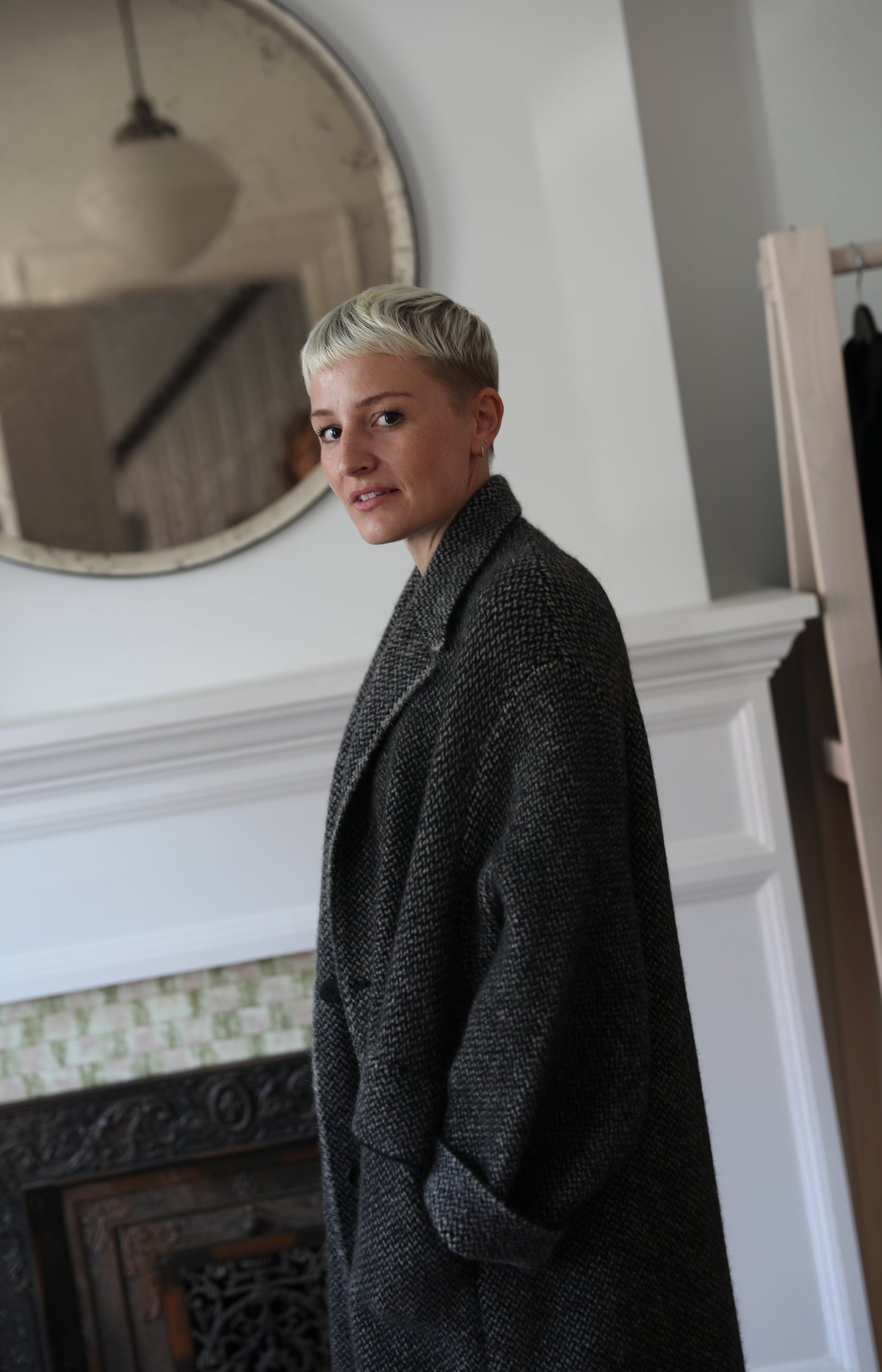 Black & Natural Bob's Coat