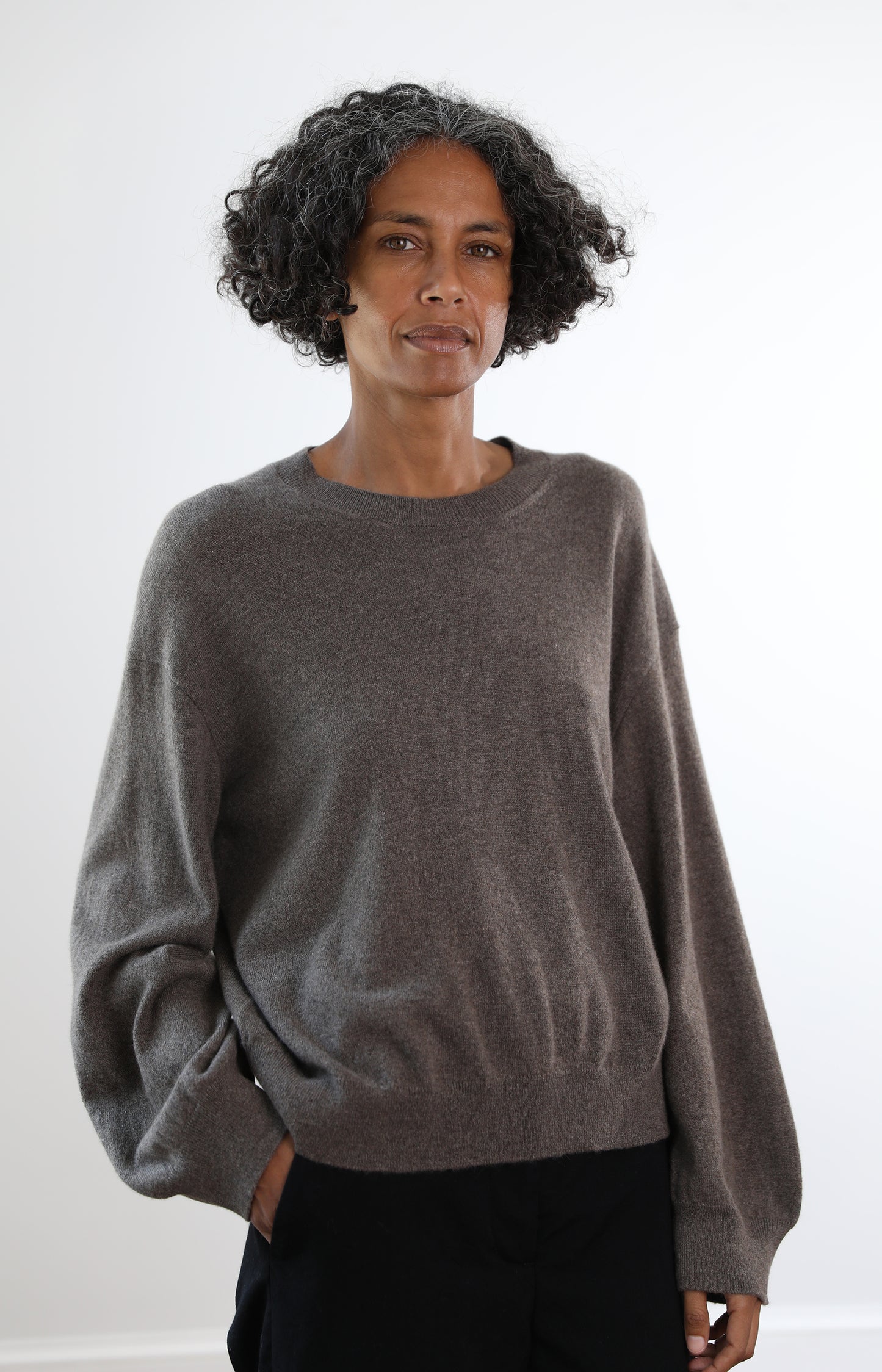 Taupe Nicety Sweater
