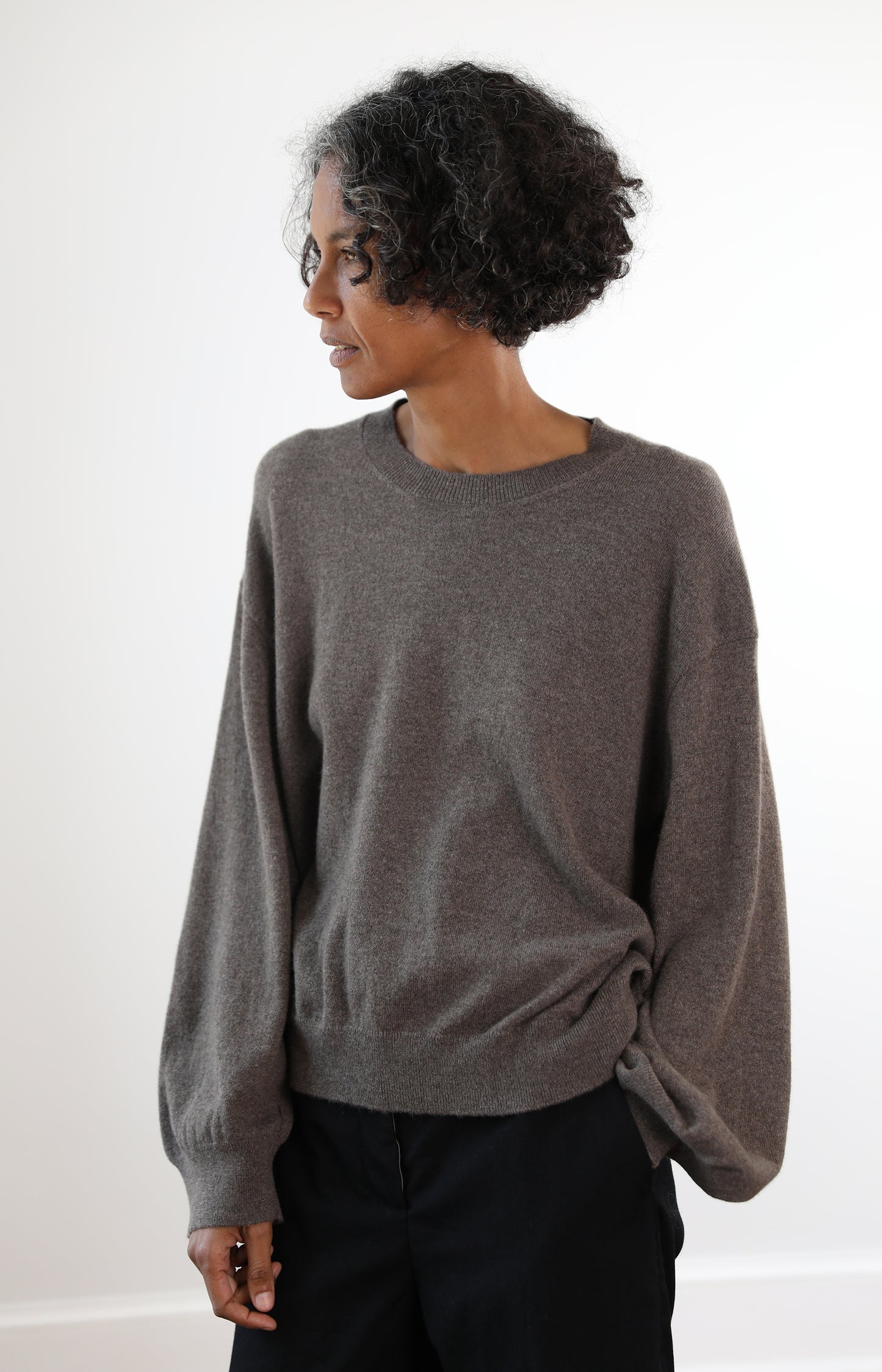 Taupe Nicety Sweater