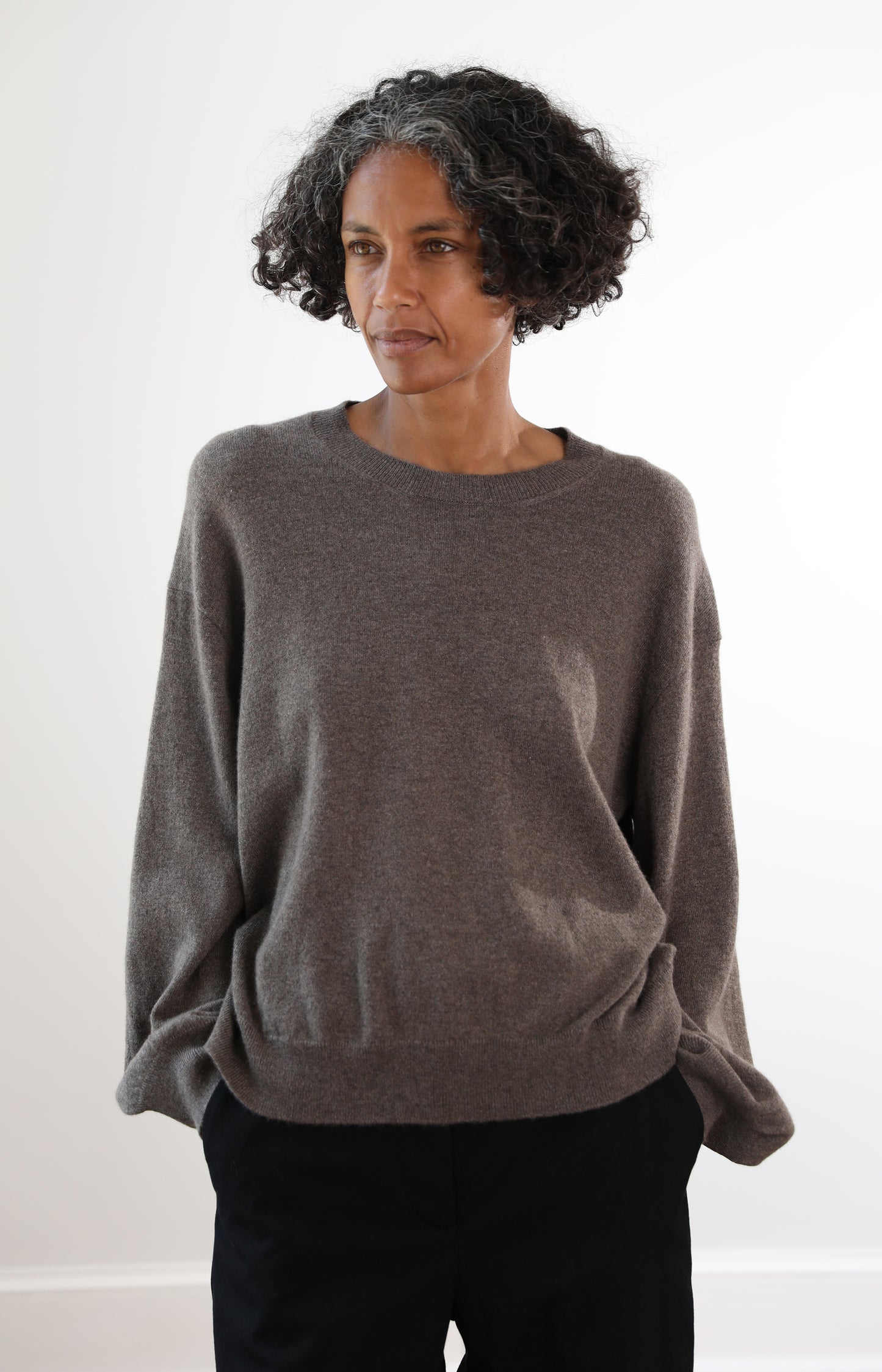 Taupe Nicety Sweater