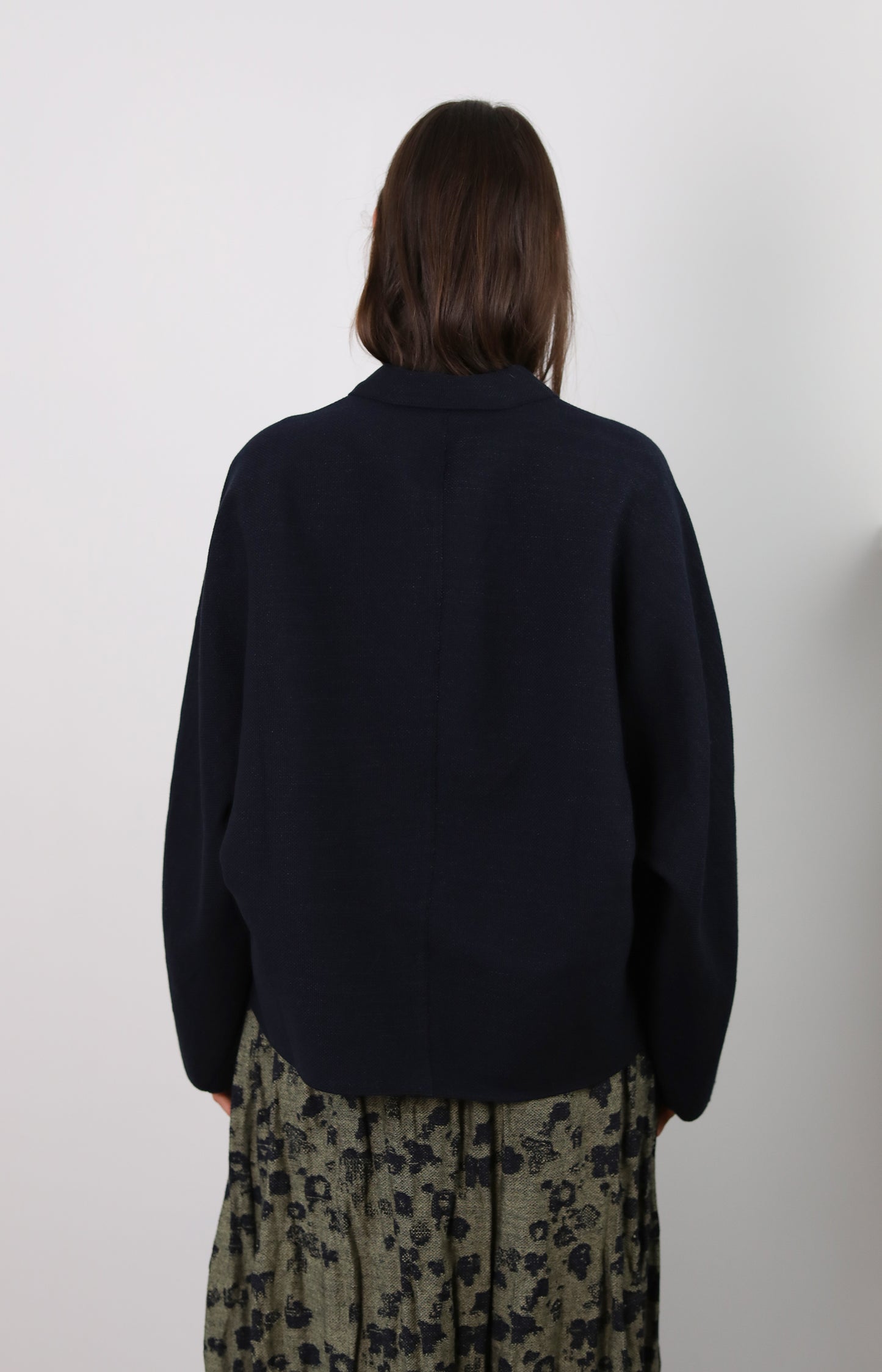 Navy Choosing Shirt Jacket