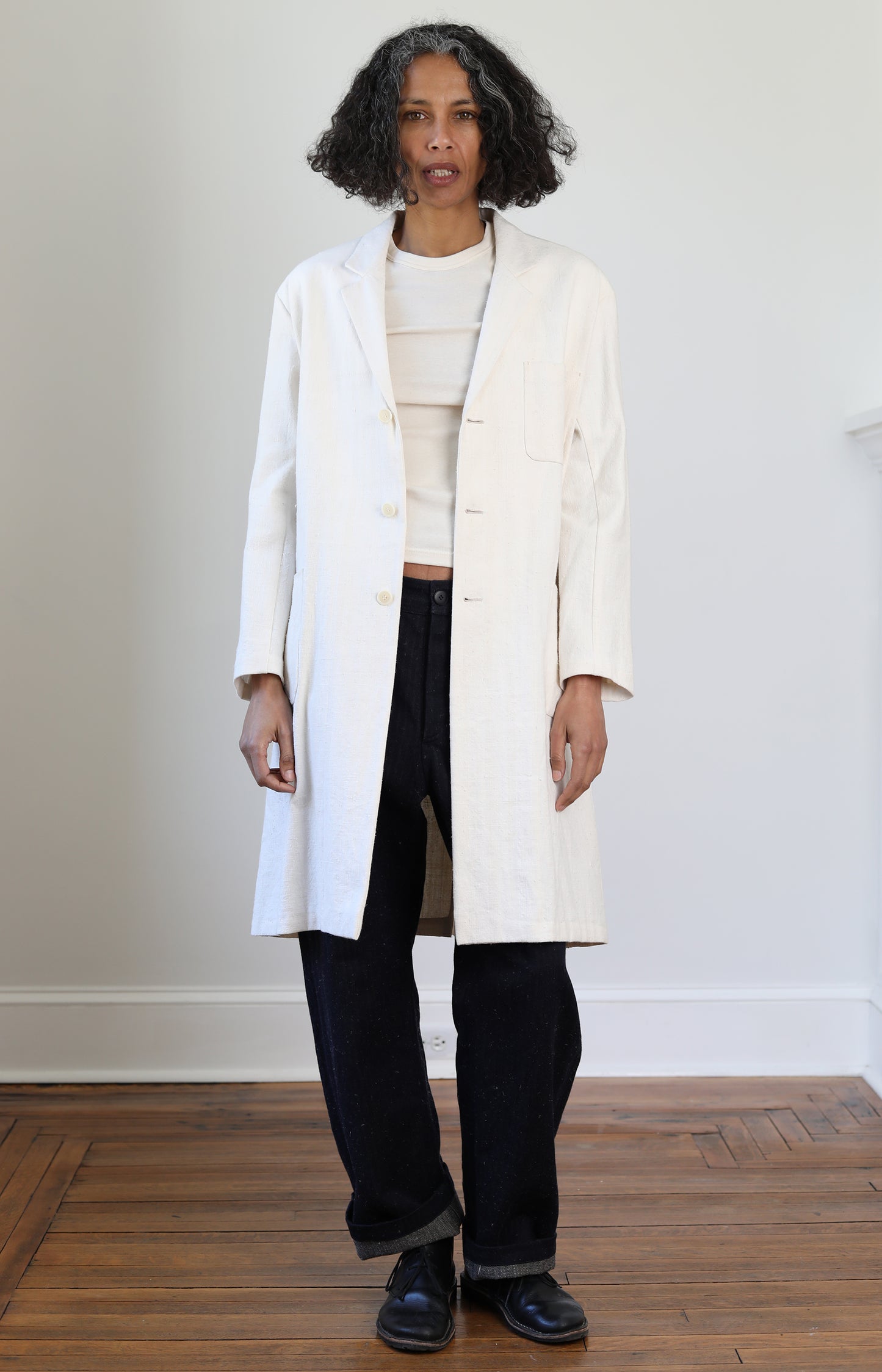 Antique Hemp Work Coat