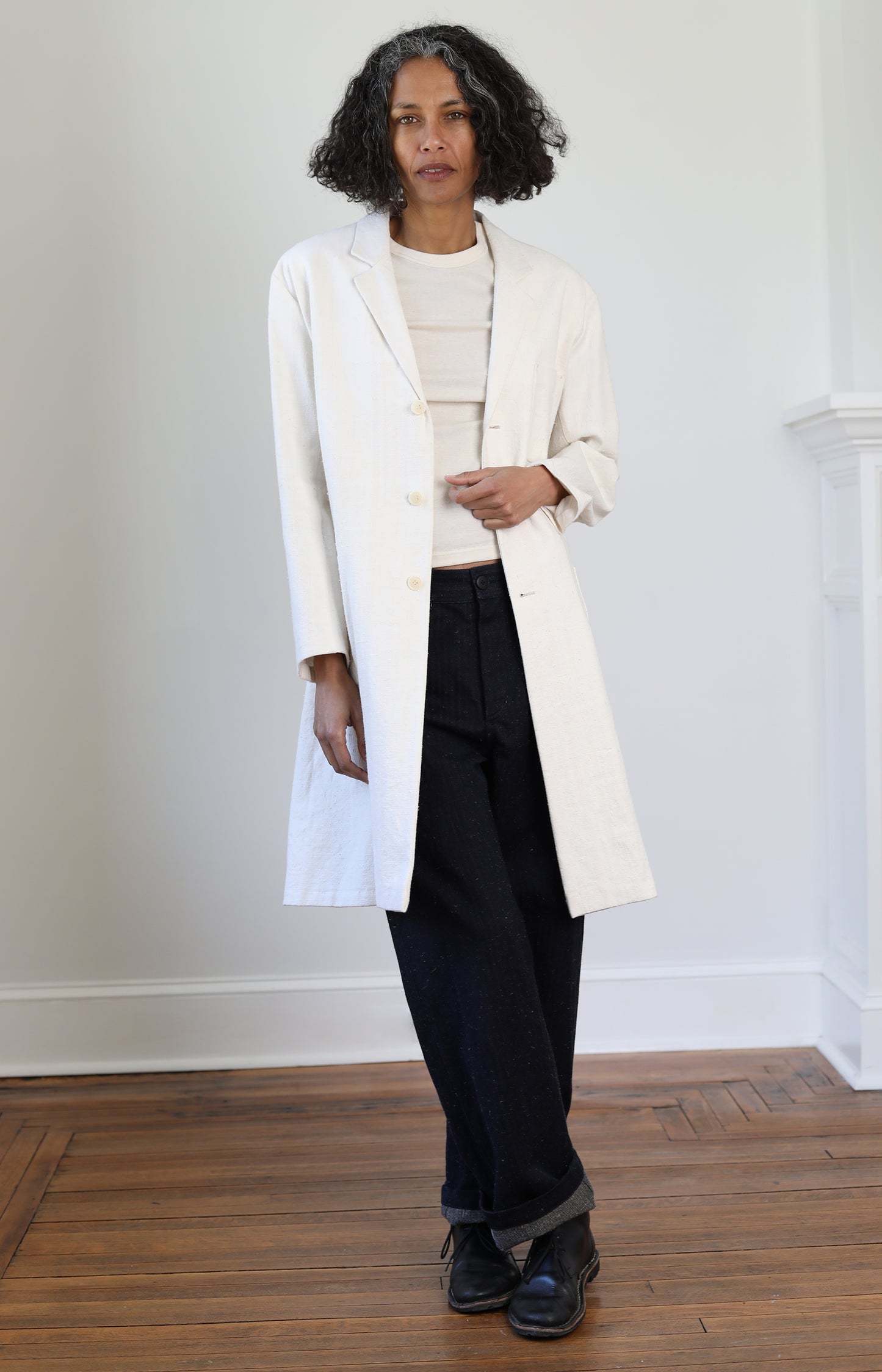 Antique Hemp Work Coat