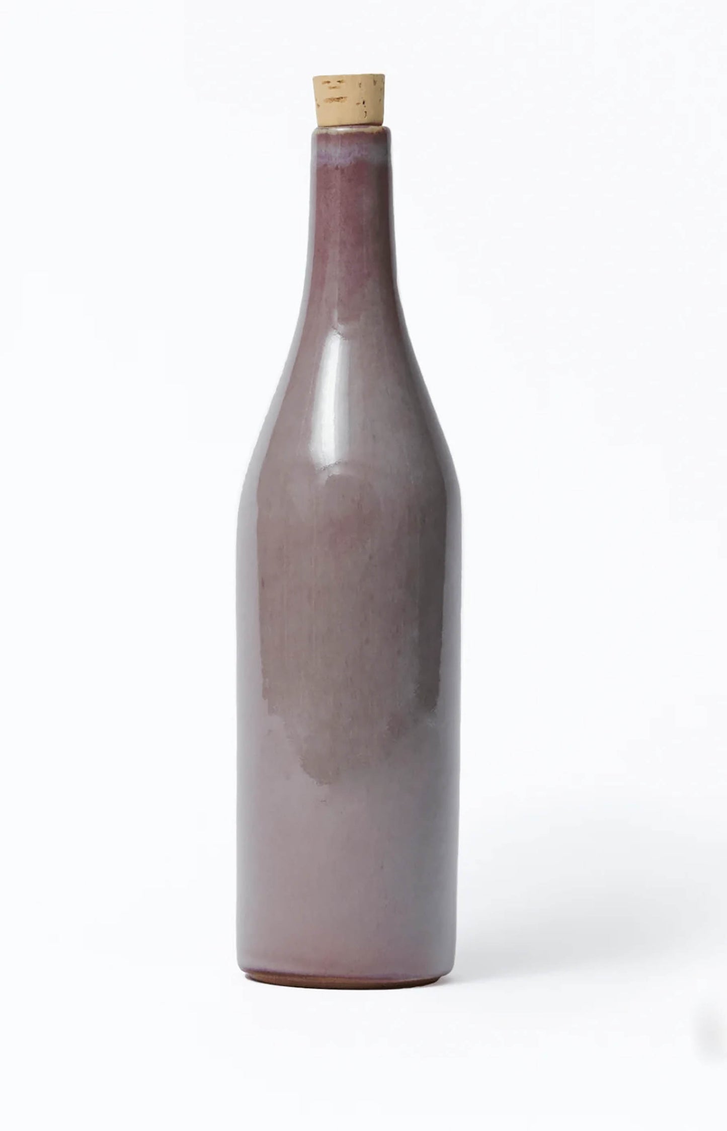 Purple Pottery Bottle