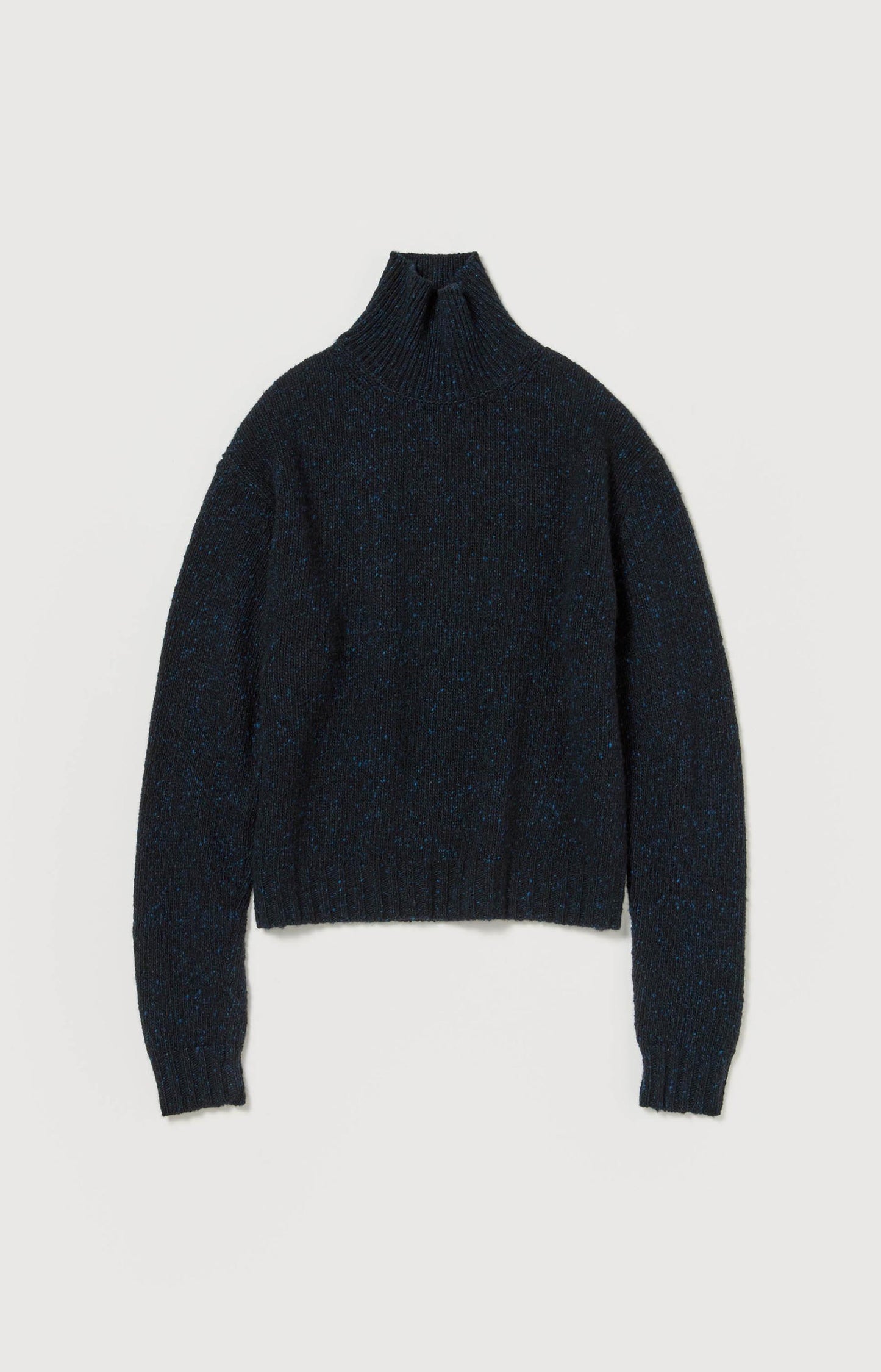 Cashmere Melange Knit Turtleneck