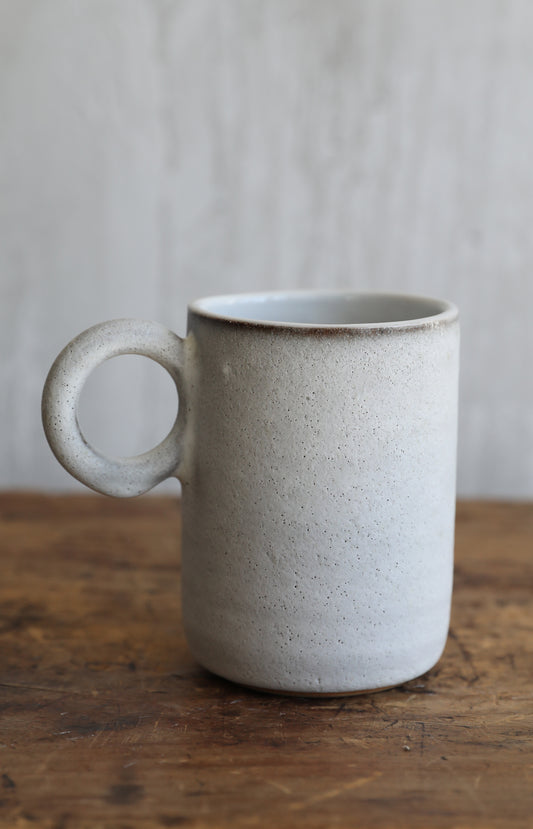 White Grey Mug