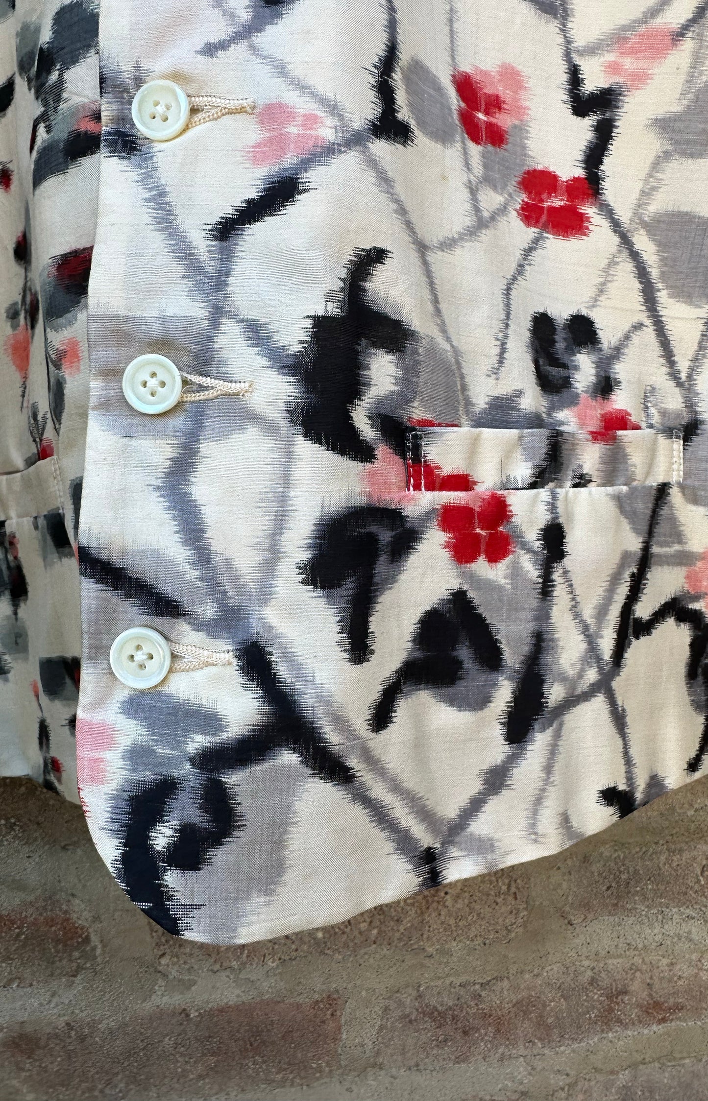 Floral Silk Jacket
