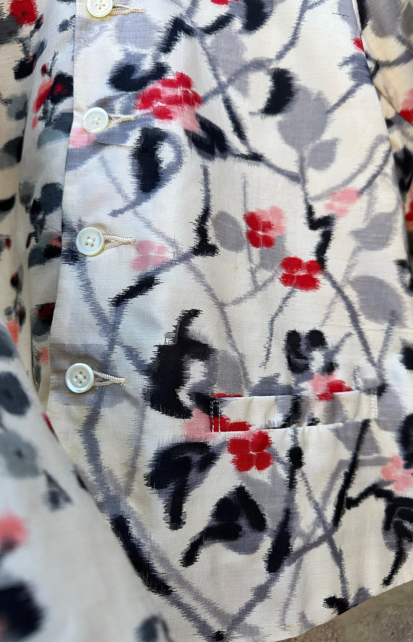 Floral Silk Jacket