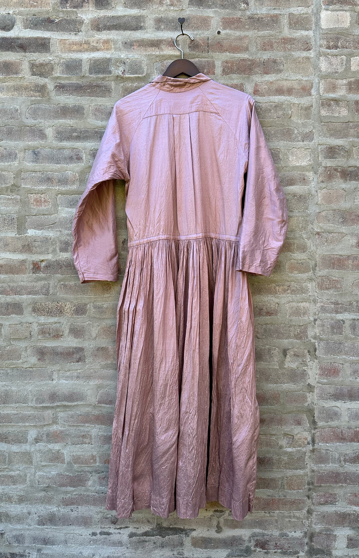 Lilac Silk Dress