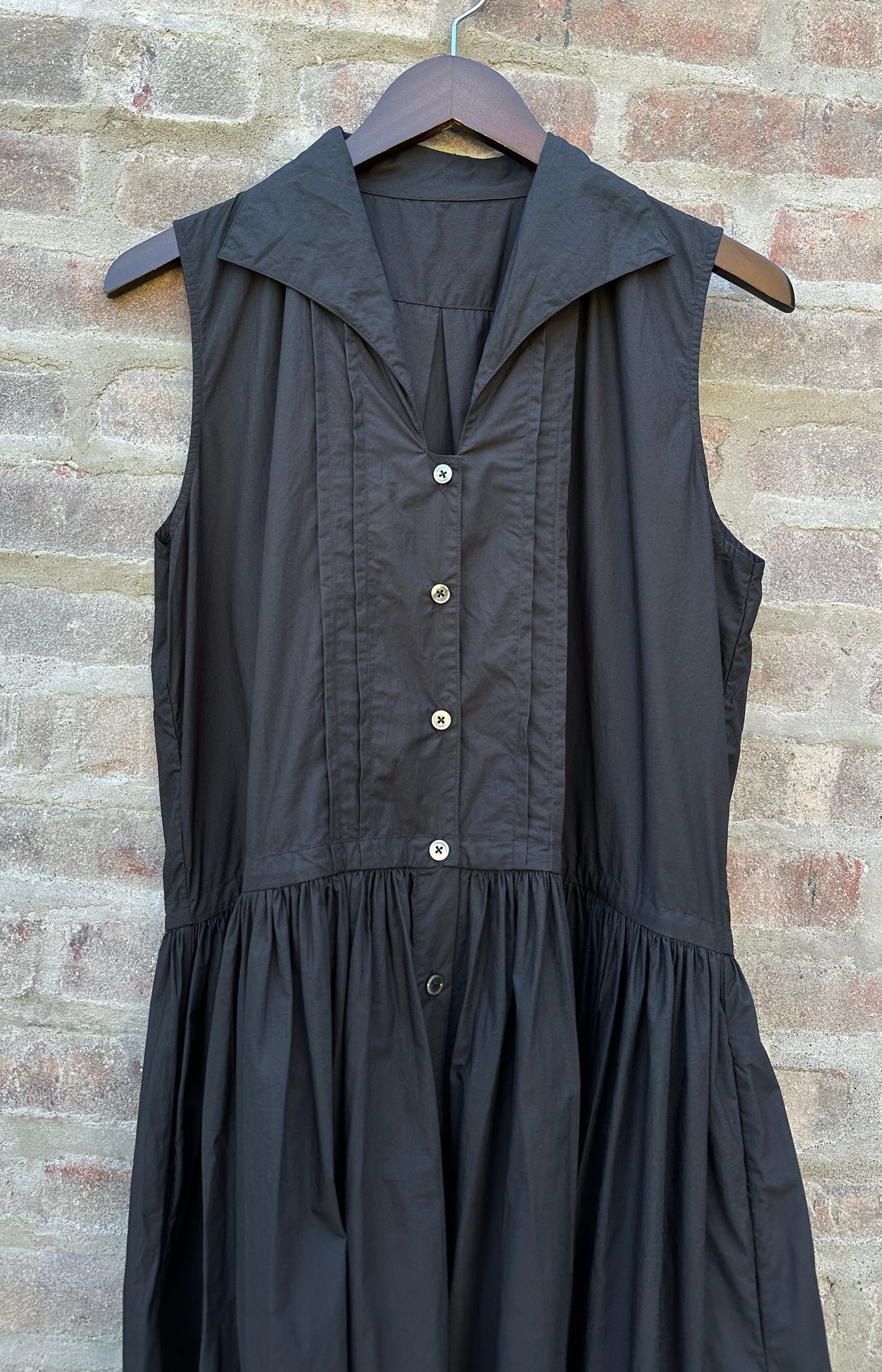 Black Cotton Dress