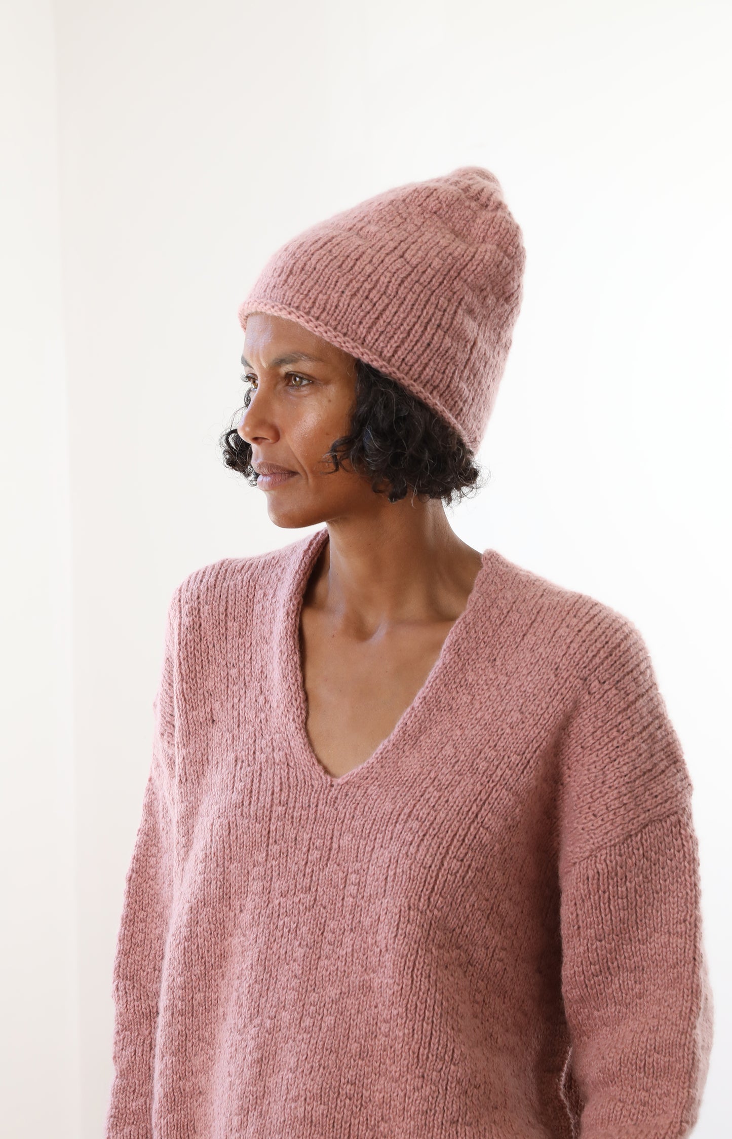 Rose Yak Beanie