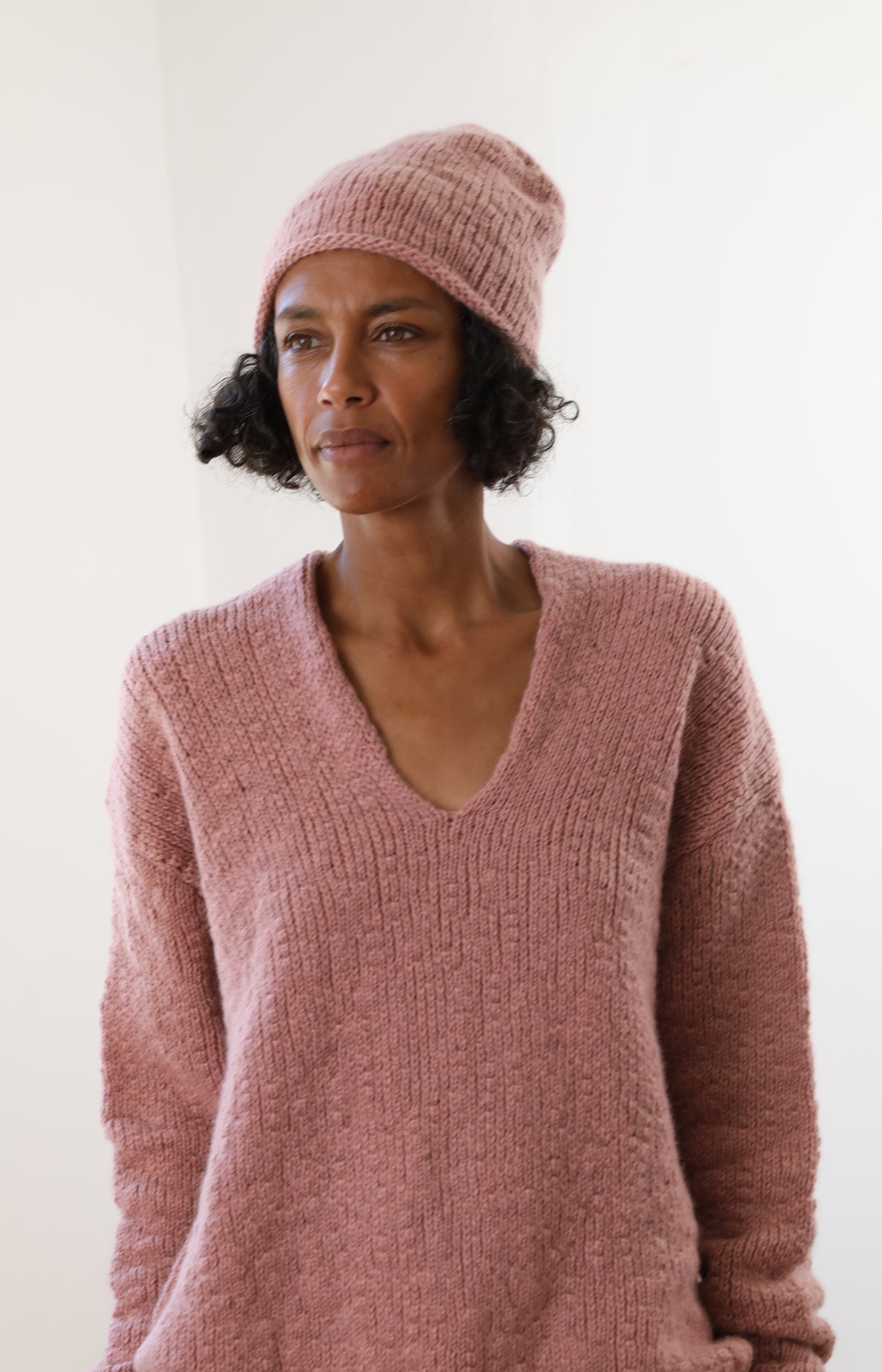 Rose Yak Beanie