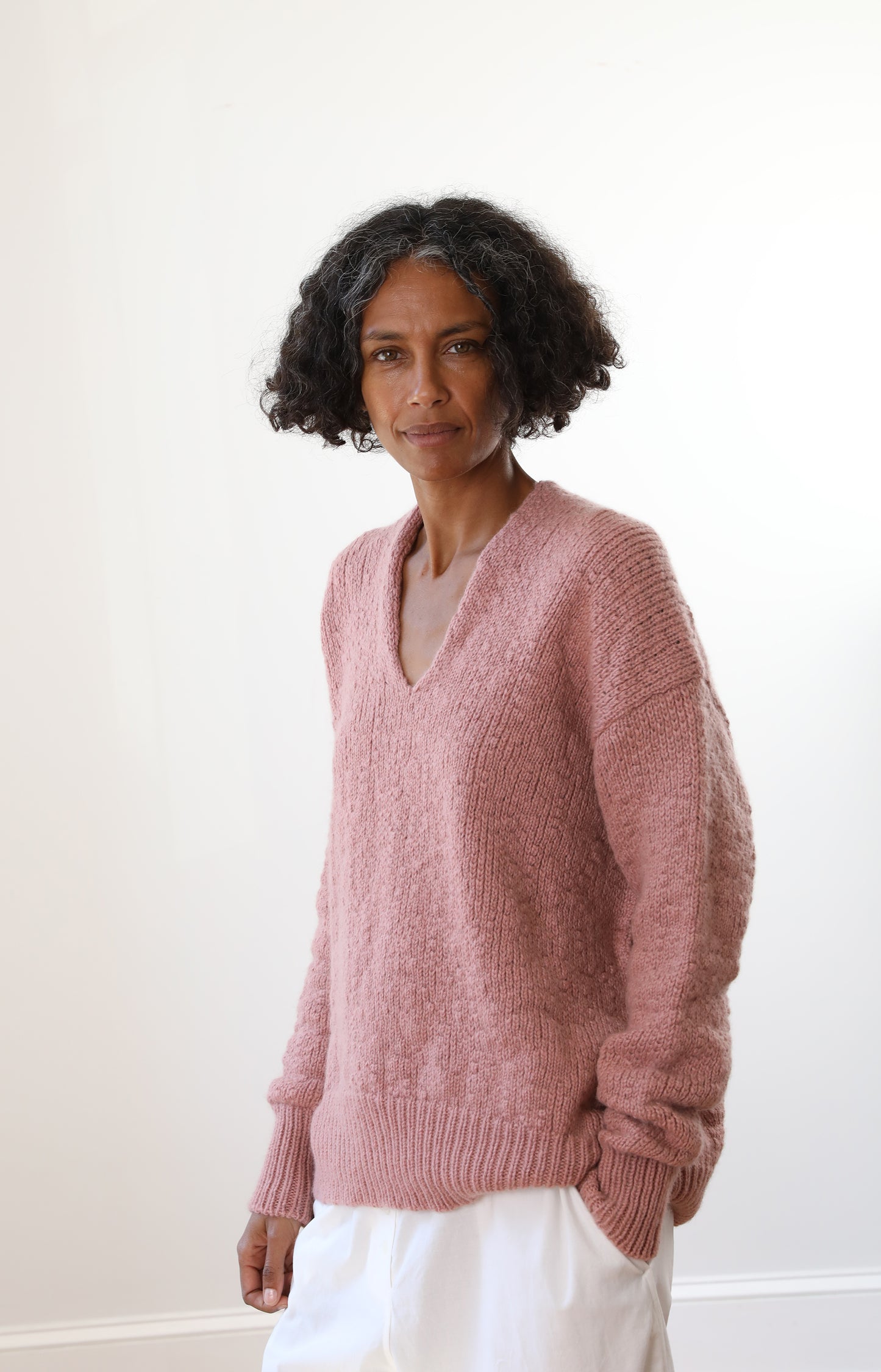 Rose Yak Pullover