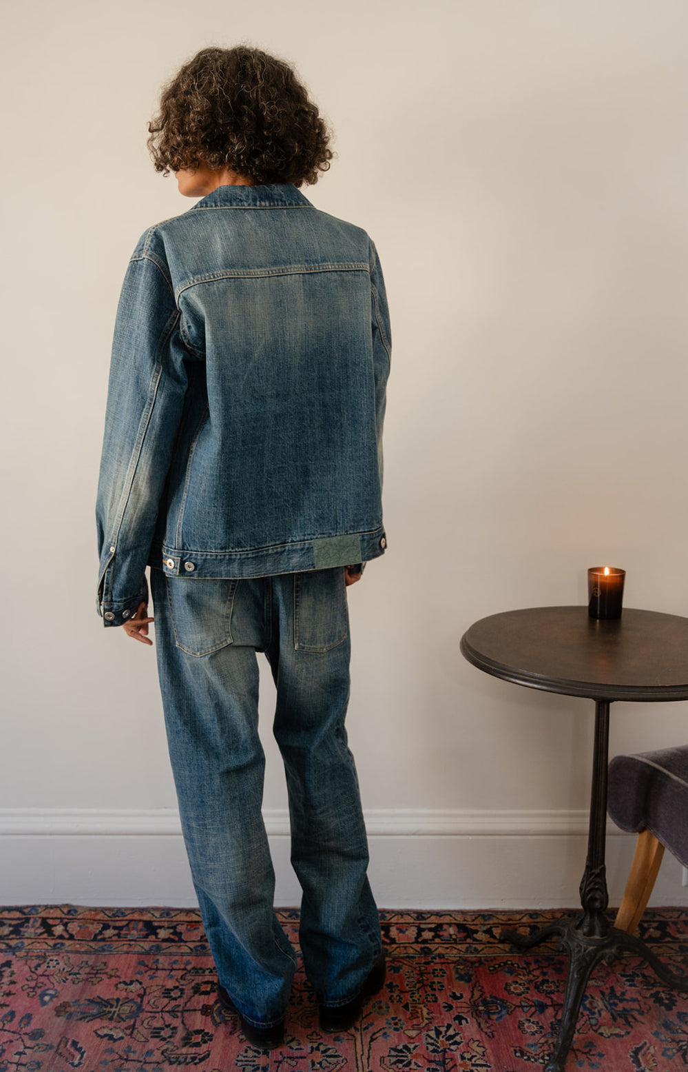 Distressed Denim Jacket