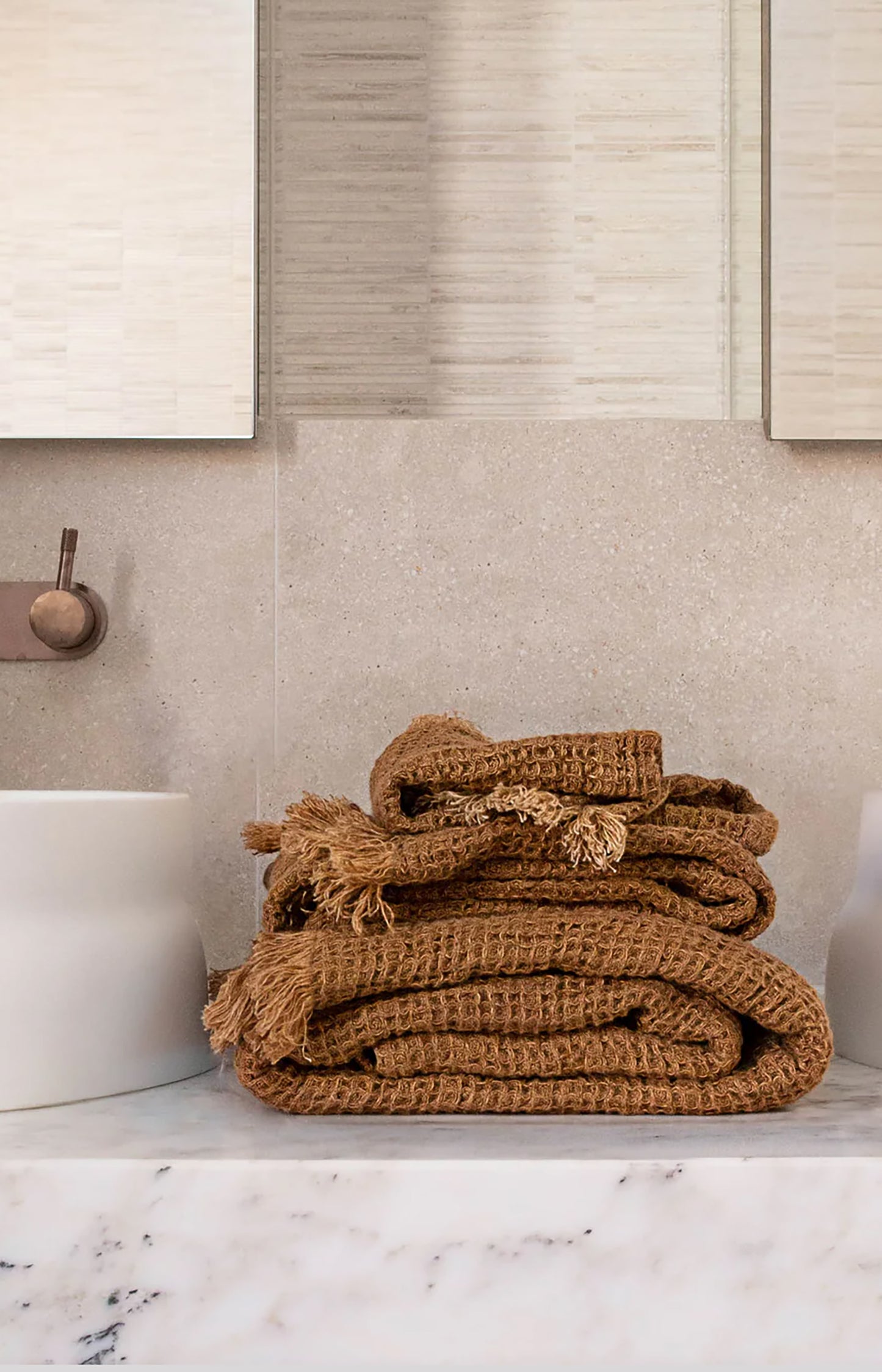 Russo Flocca Linen Hand Towel